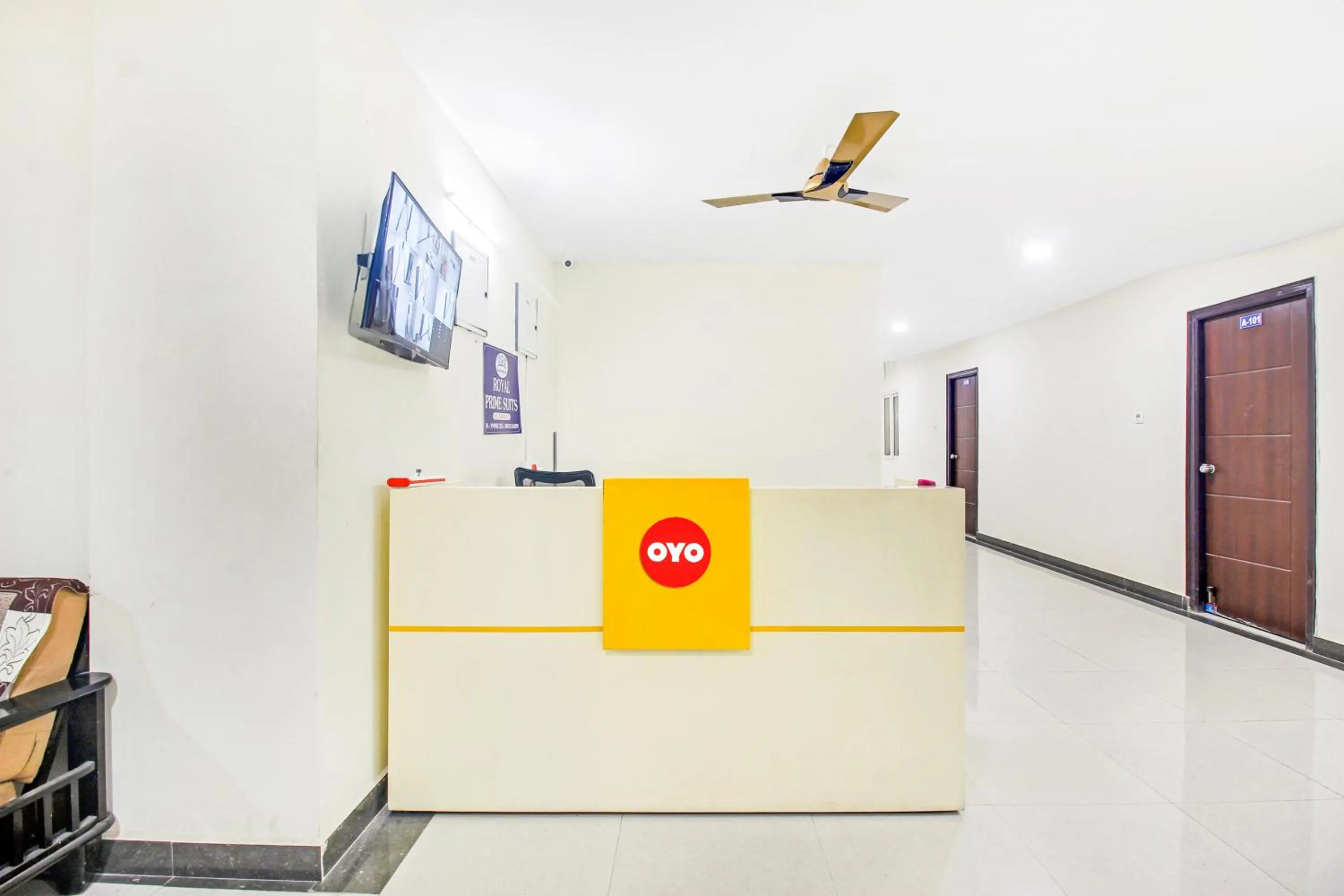Lobby or reception in HOTEL O HYVIN SUITES