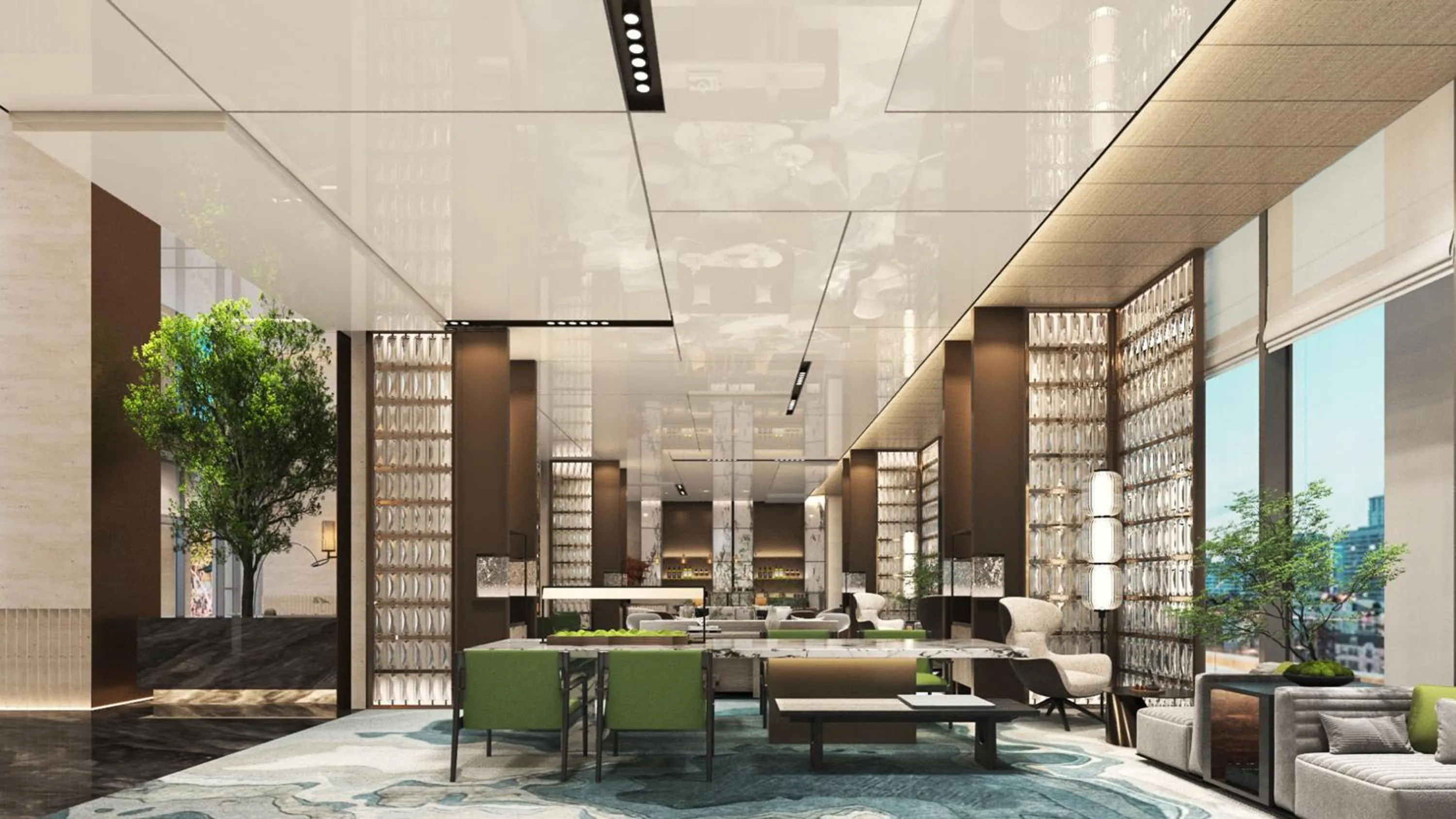Lounge or bar in Holiday Inn Datong, an IHG Hotel