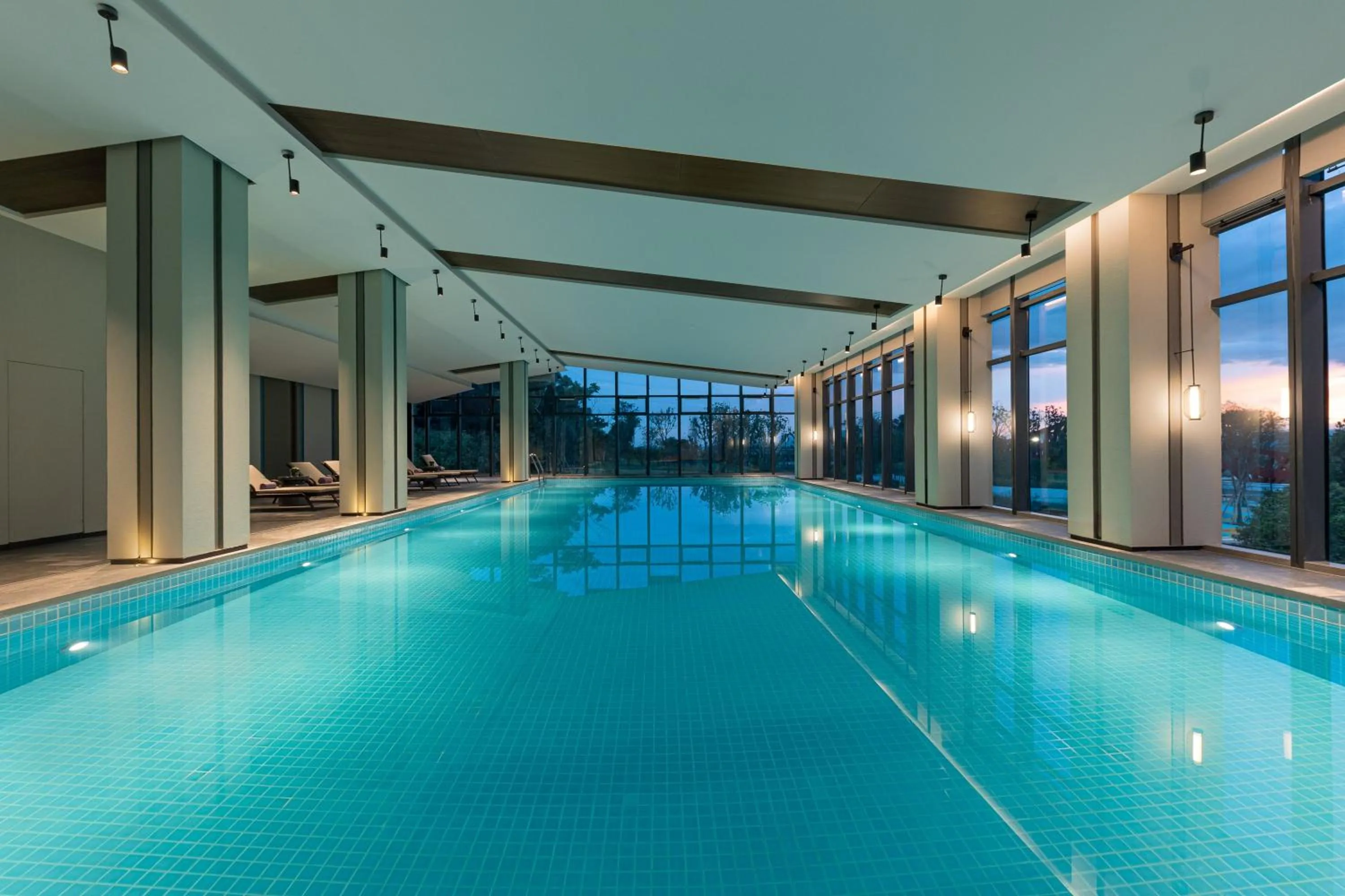 Swimming pool in Crowne Plaza Quzhou, an IHG Hotel