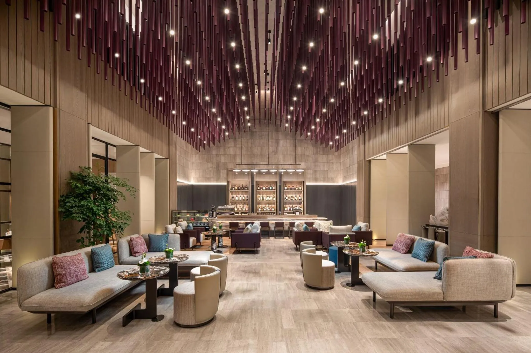 Lounge or bar in Crowne Plaza Quzhou, an IHG Hotel