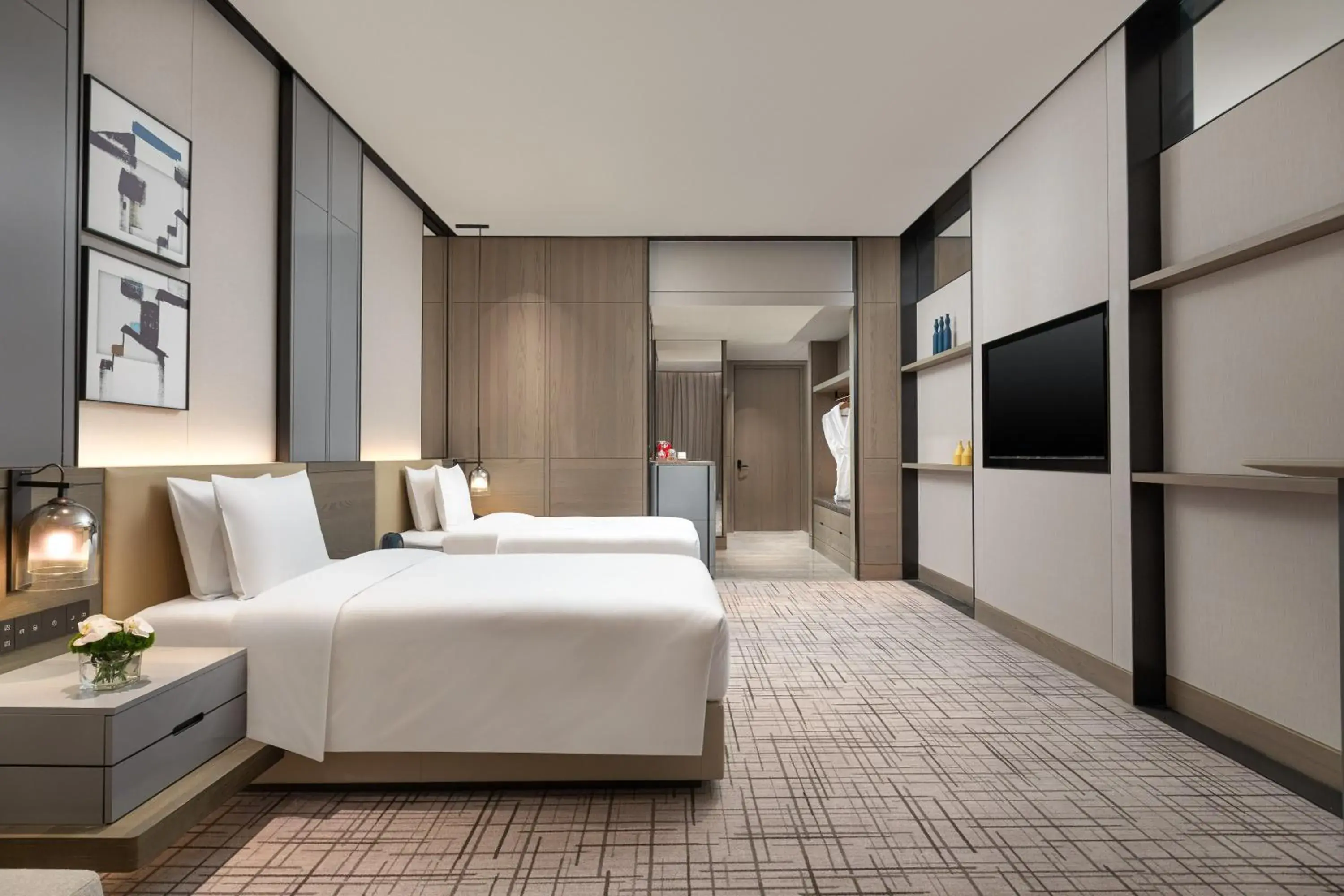 Photo of the whole room, Bed in Crowne Plaza Quzhou, an IHG Hotel Photo of the whole room, Bed in Crowne Plaza Quzhou, an IHG Hotel