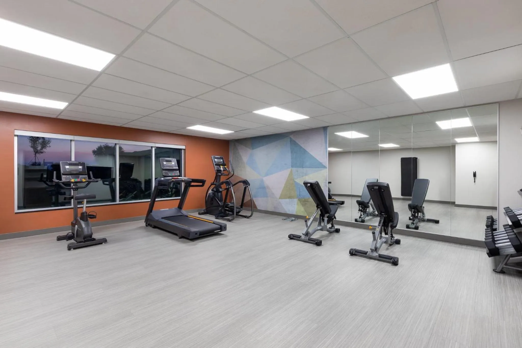Fitness centre/facilities in Candlewood Suites Shelbyville, an IHG Hotel