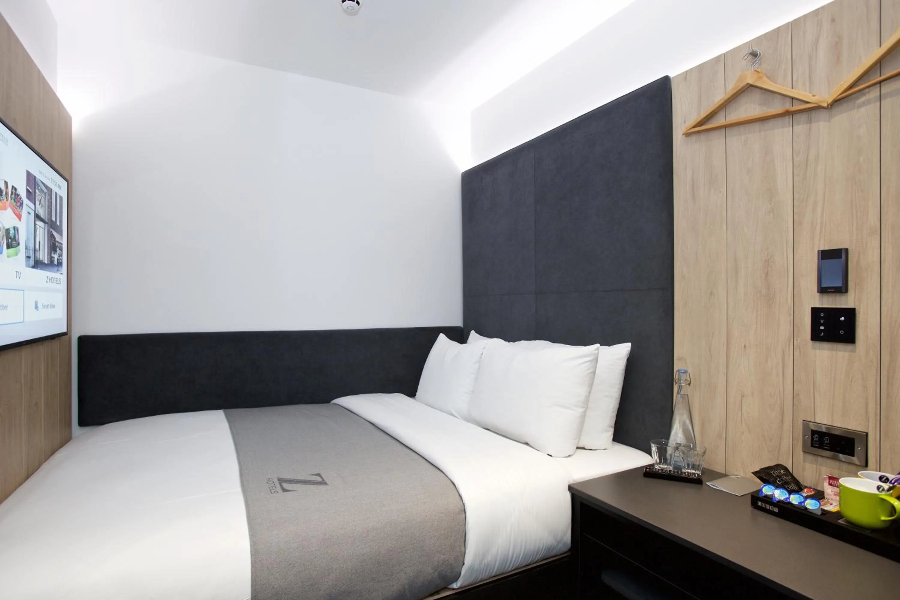 Bed in The Z Hotel Leicester Square