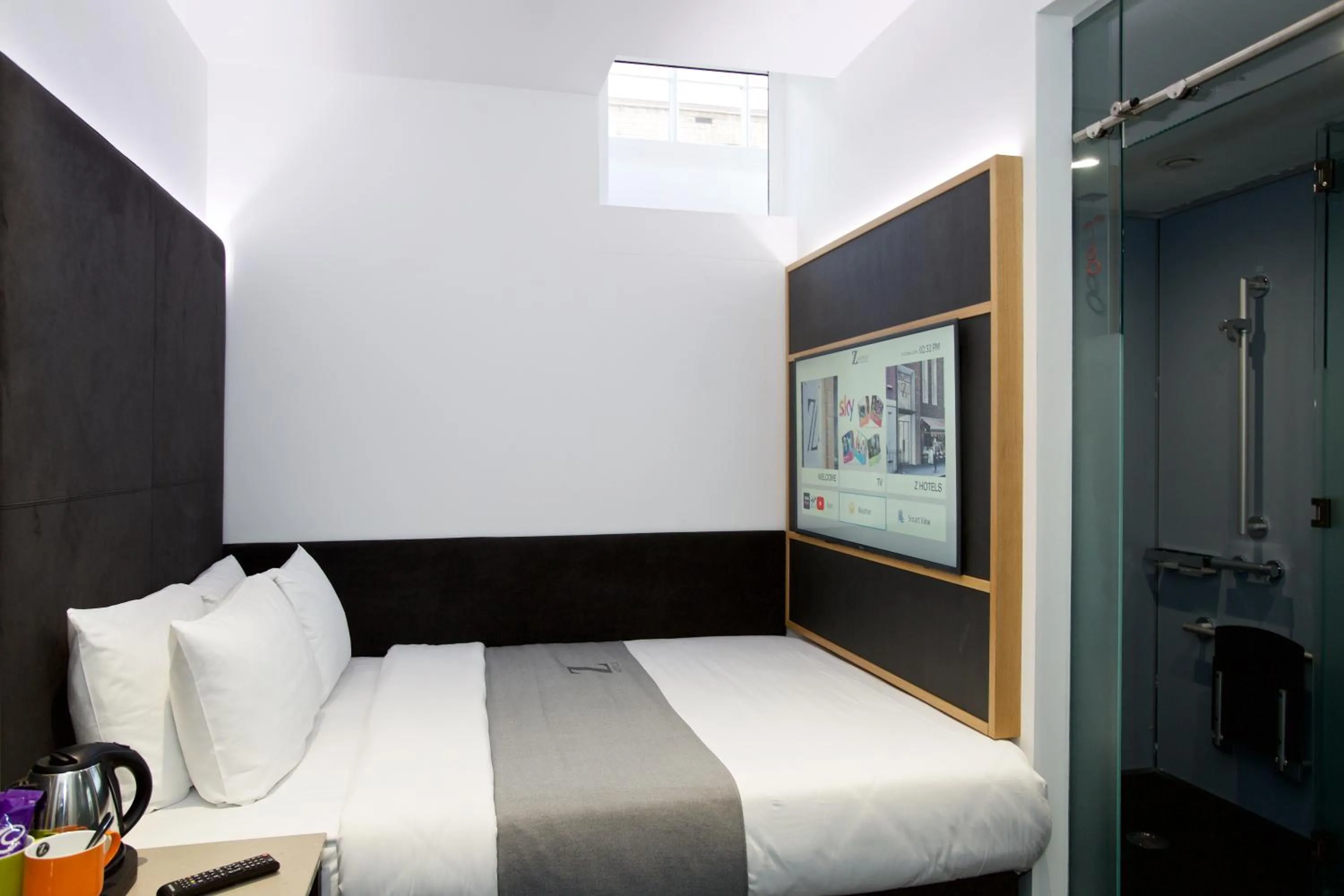 Bed in The Z Hotel Leicester Square