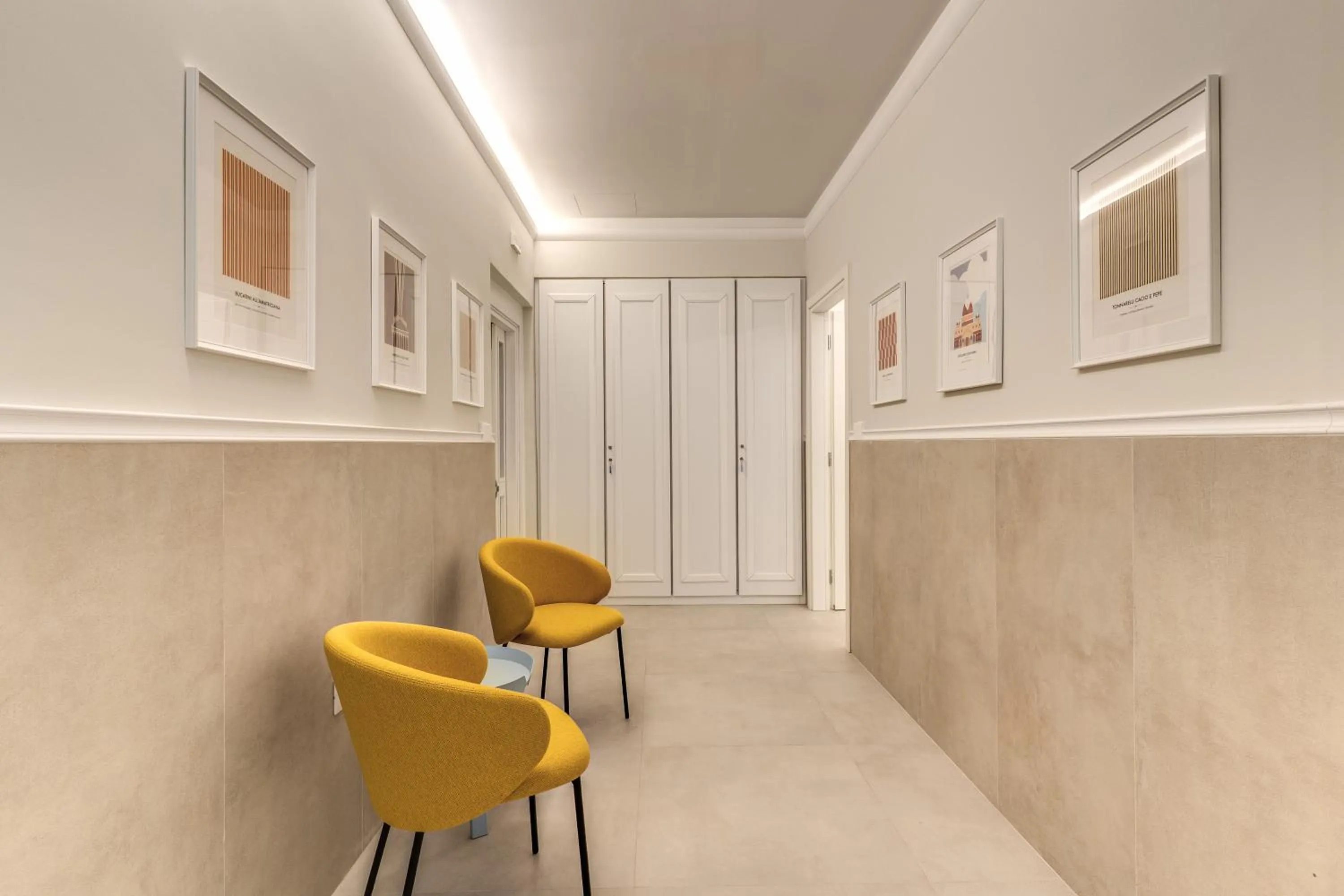 Communal lounge/ TV room in Relais Marco Polo