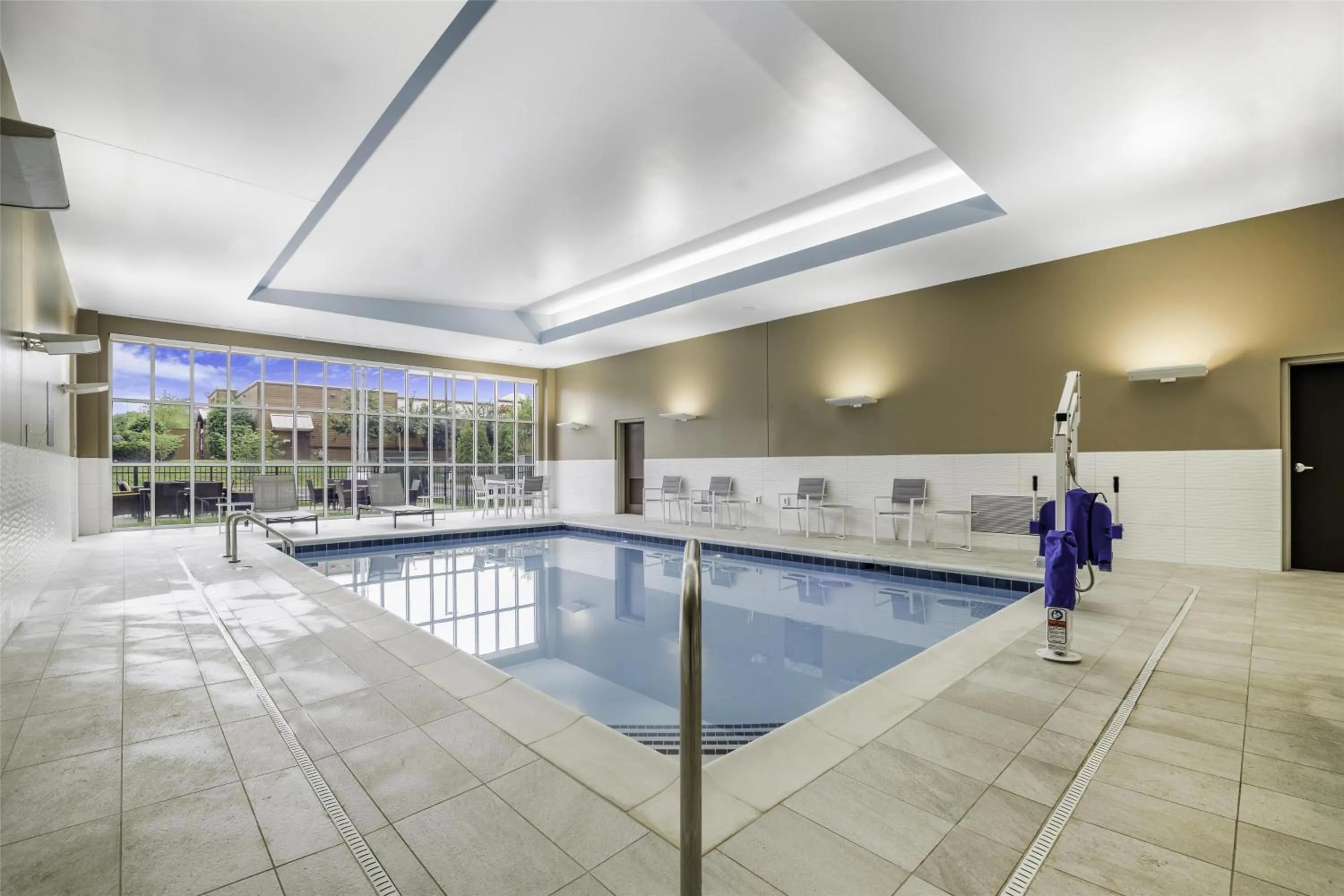 Pool view in Hilton Garden Inn Nashville Opryland