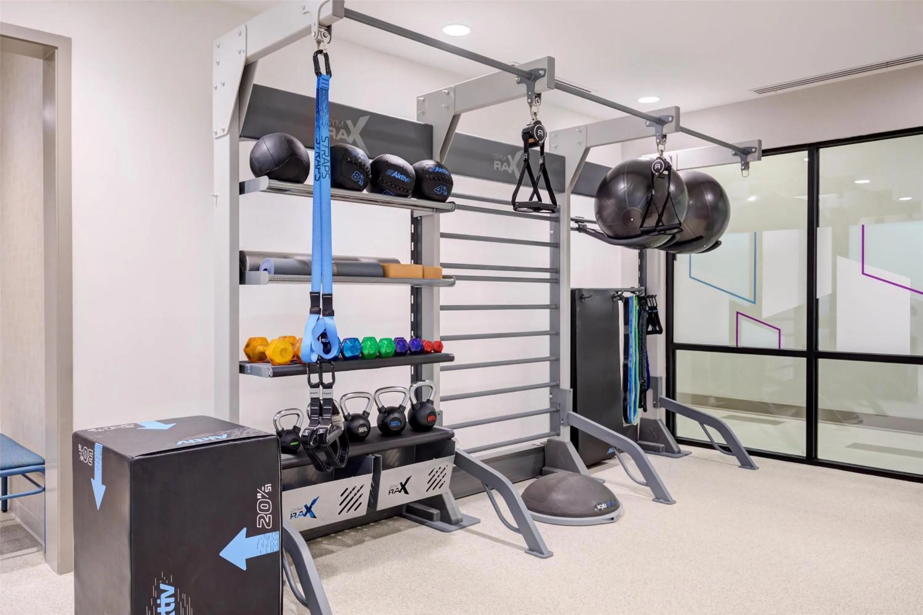 Fitness centre/facilities in Home2 Suites By Hilton Smithfield Selma