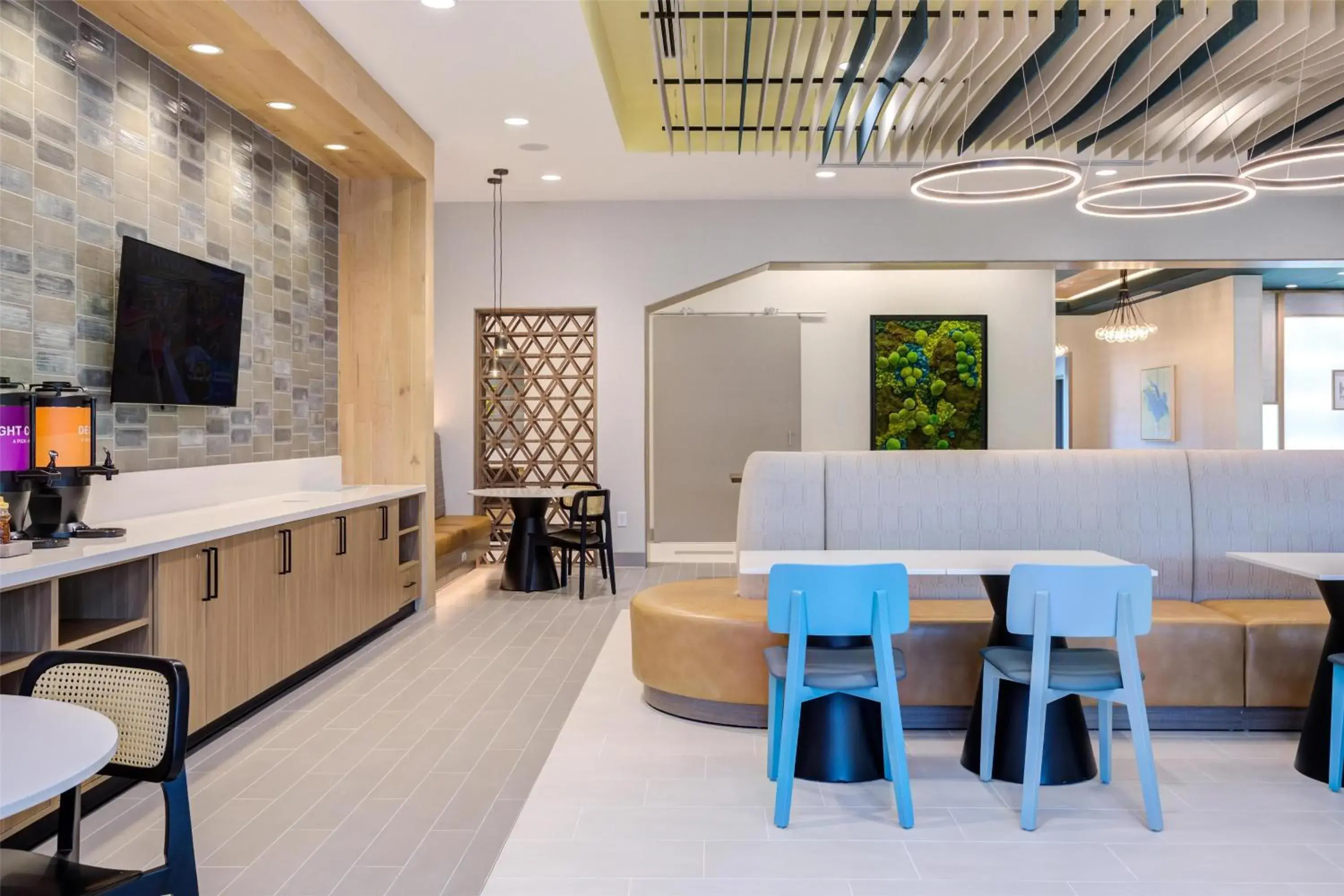 Lobby or reception in Home2 Suites By Hilton Smithfield Selma Lobby or reception in Home2 Suites By Hilton Smithfield Selma