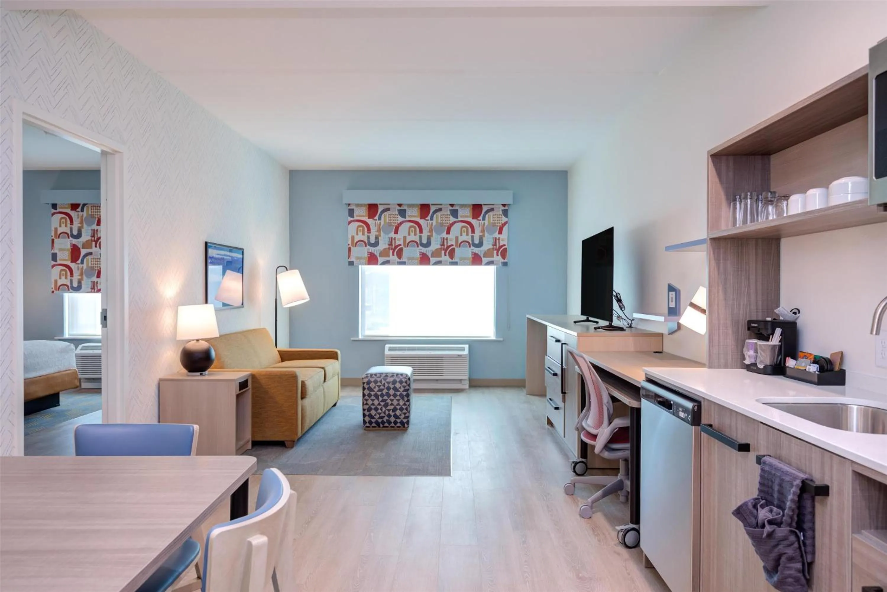 Living room in Home2 Suites By Hilton Smithfield Selma