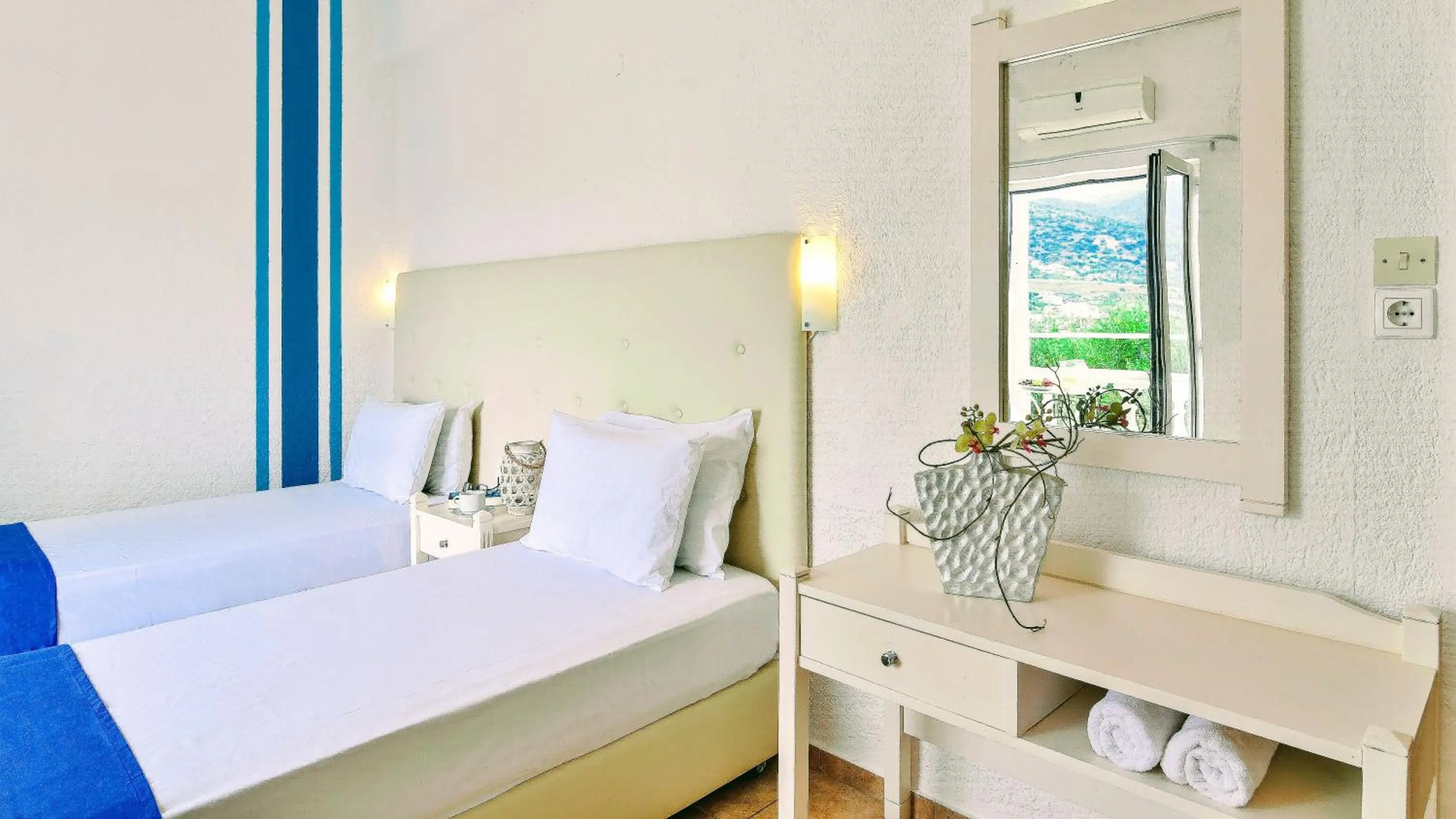 Bedroom in Ibiscus Hotel Malia