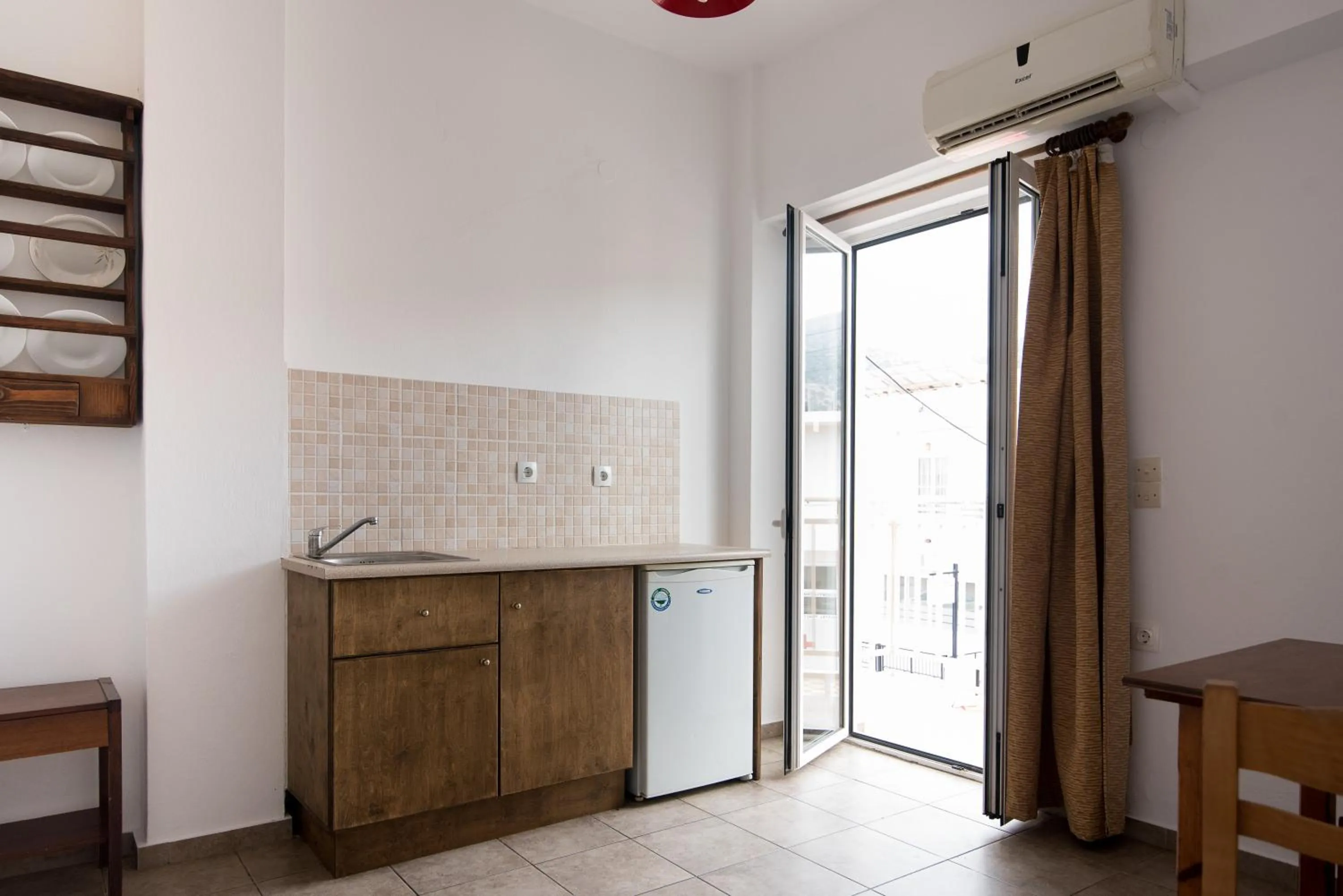 Balcony/Terrace in Ibiscus Hotel Malia