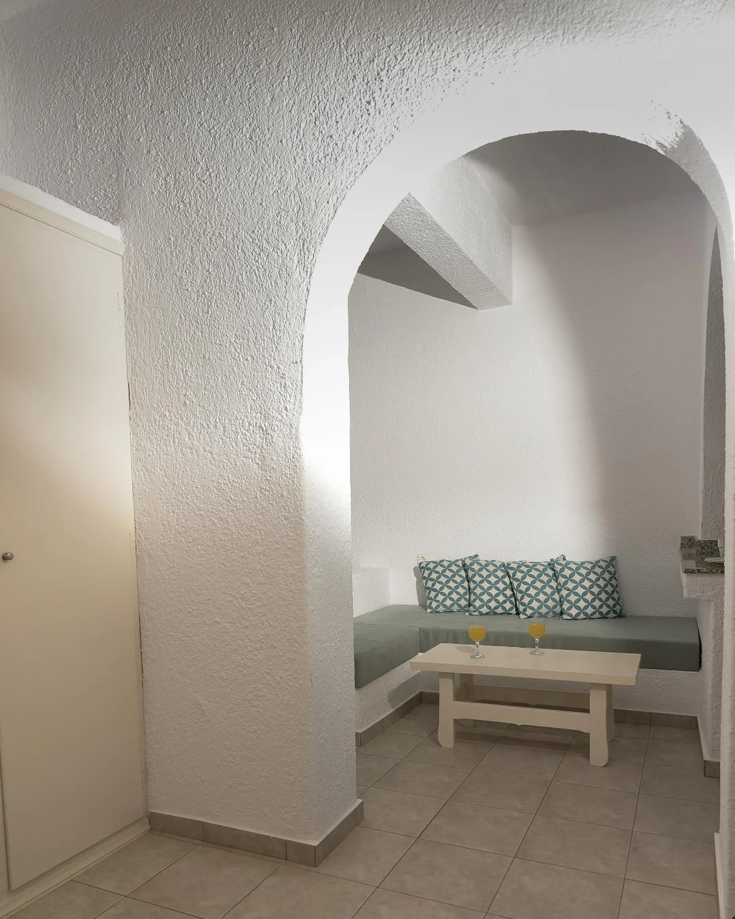 Living room in Ibiscus Hotel Malia Living room in Ibiscus Hotel Malia