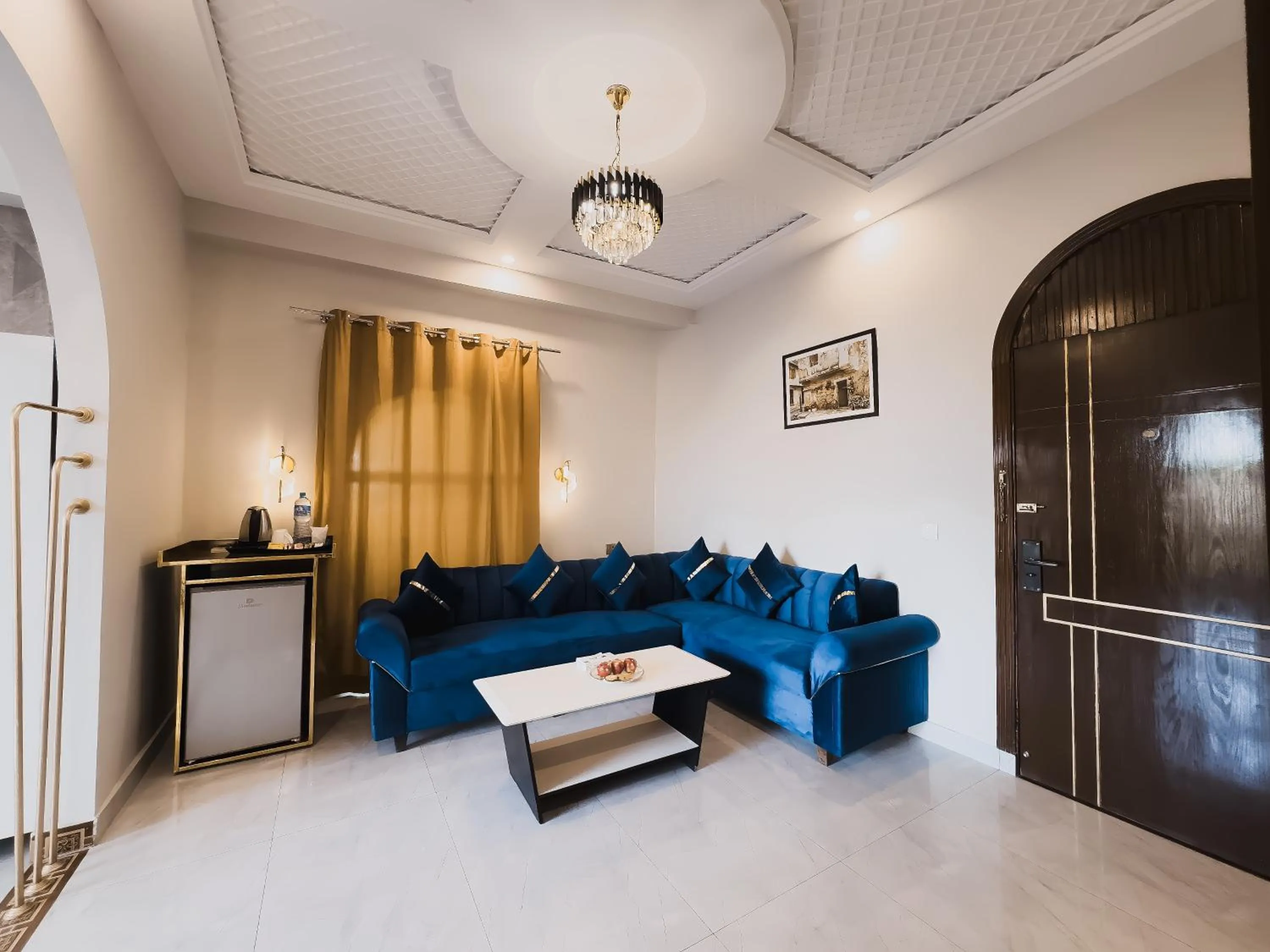 Seating area in Grand Shalimar Hotel