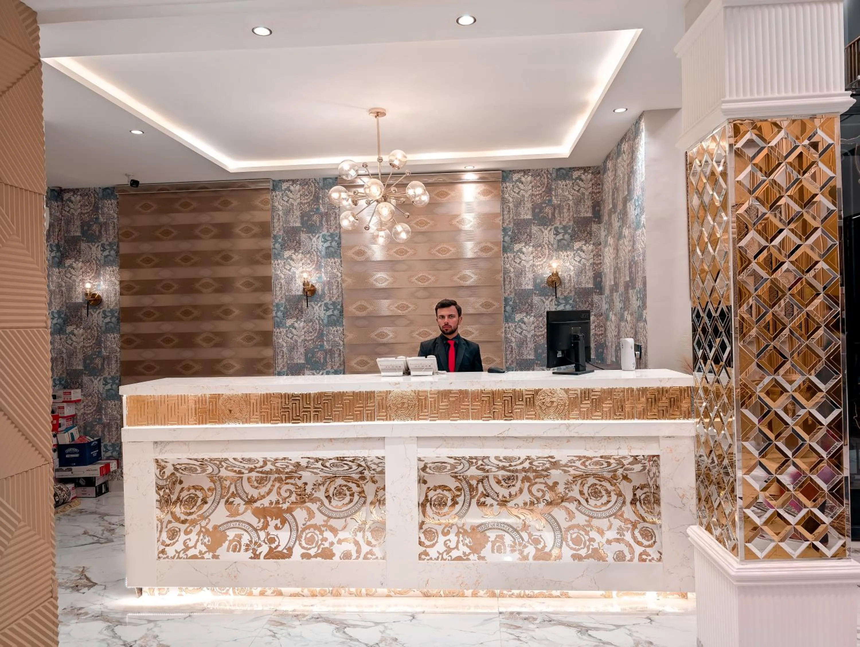 Staff in Grand Shalimar Hotel