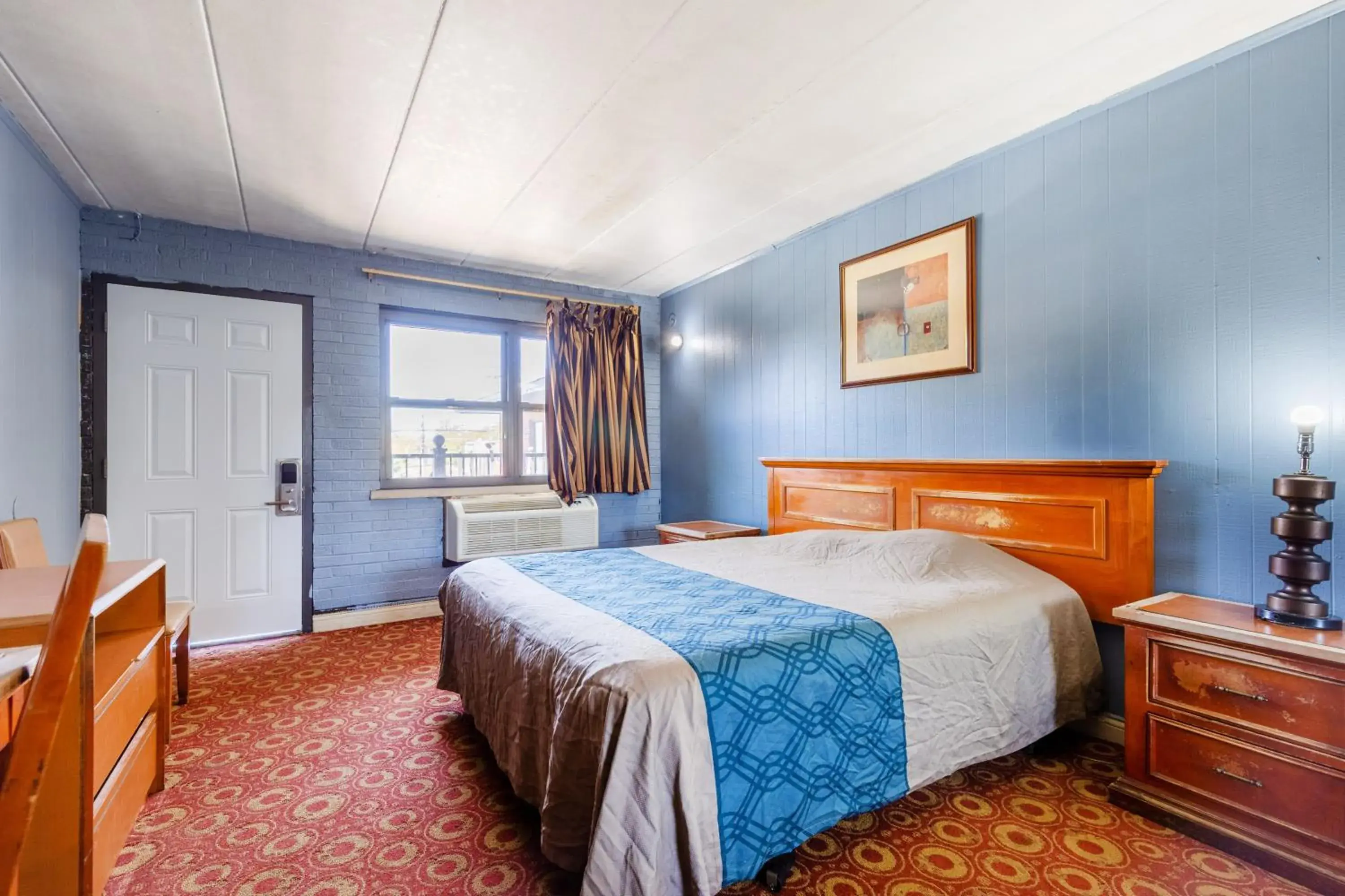 Bedroom, Bed in Admiral Motel By OYO Chicago I-94 Bedroom, Bed in Admiral Motel By OYO Chicago I-94