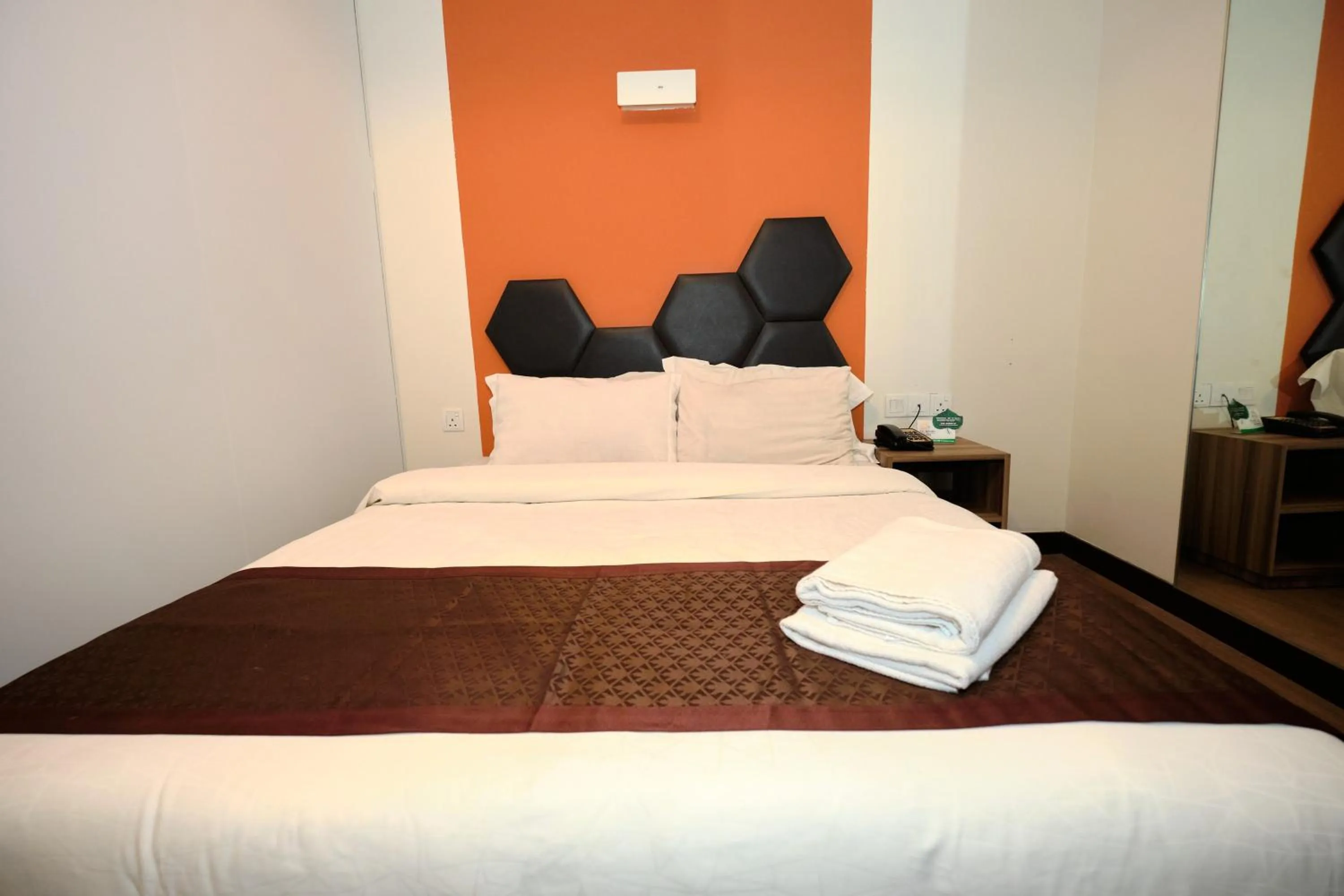 Bed in Memoire Hornbill Hotel Kuching Sarawak