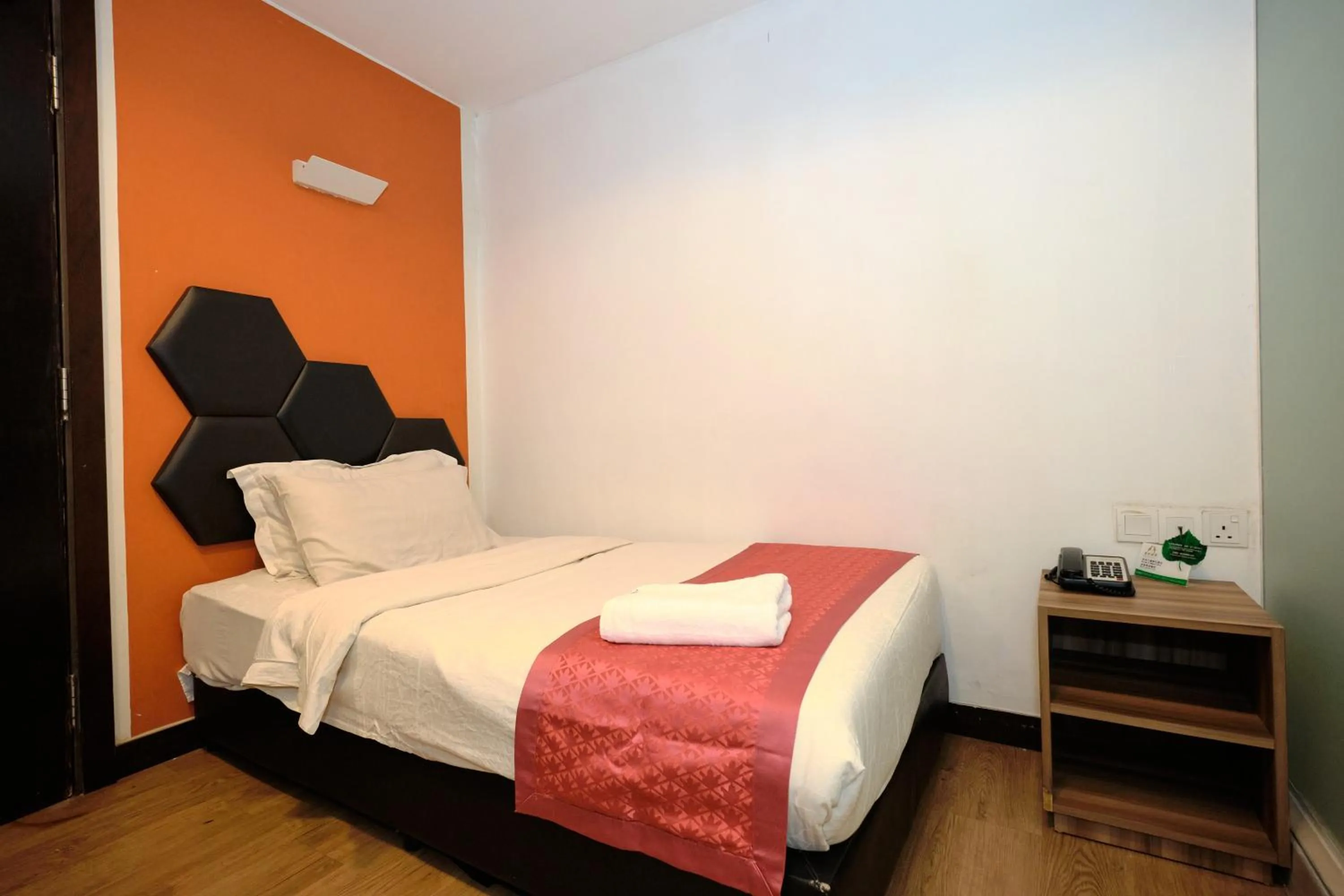 Bed in Memoire Hornbill Hotel Kuching Sarawak