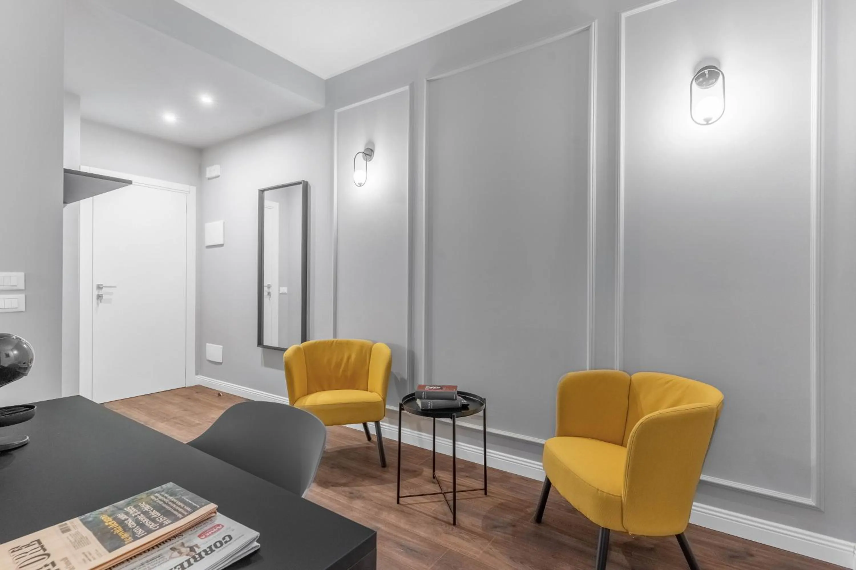 Living room in Torriani Suites Foresteria Lombarda