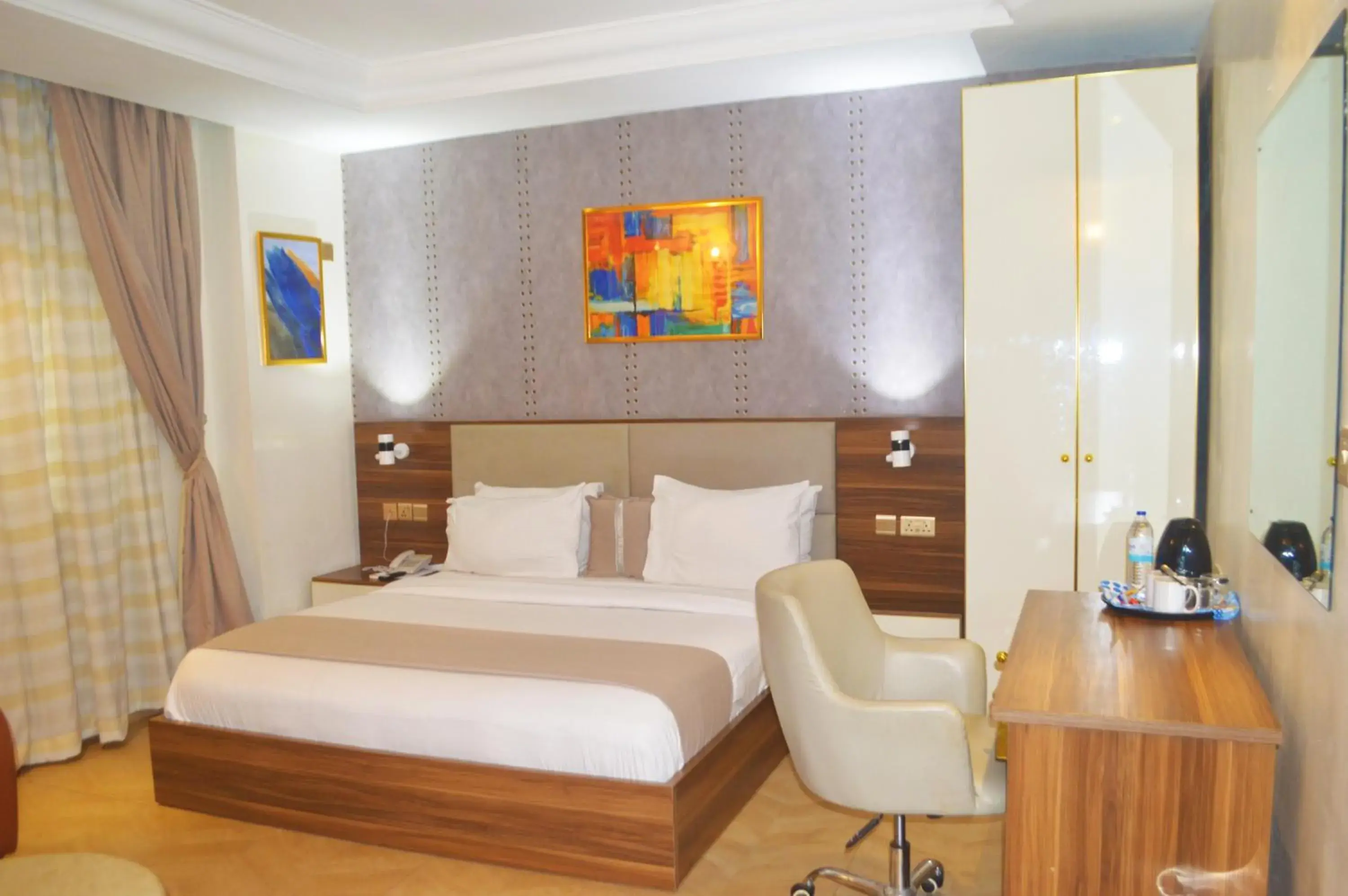 Bedroom, Bed in Caritas Inn Lekki Bedroom, Bed in Caritas Inn Lekki