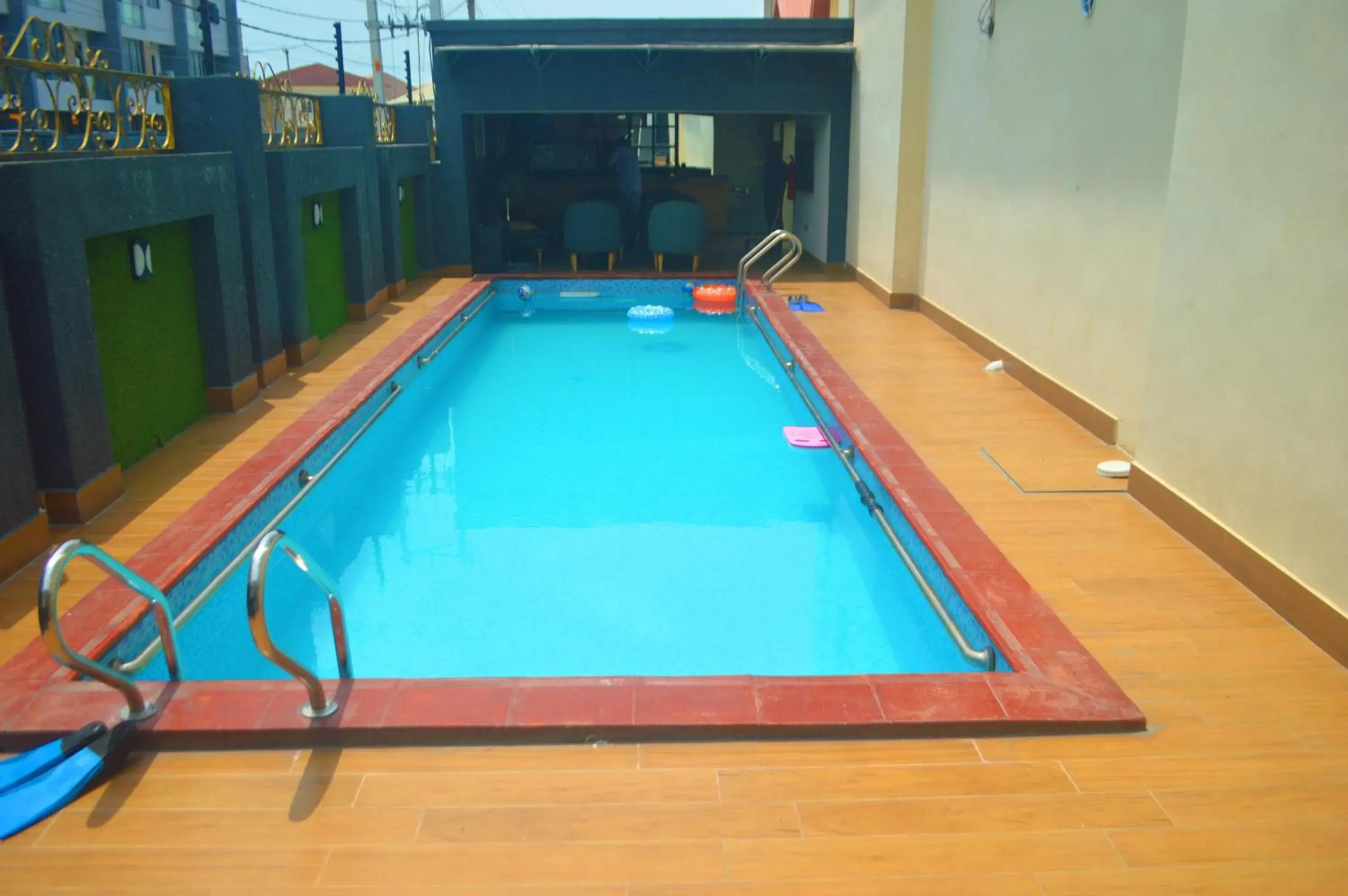 Swimming pool in Caritas Inn Lekki Swimming pool in Caritas Inn Lekki