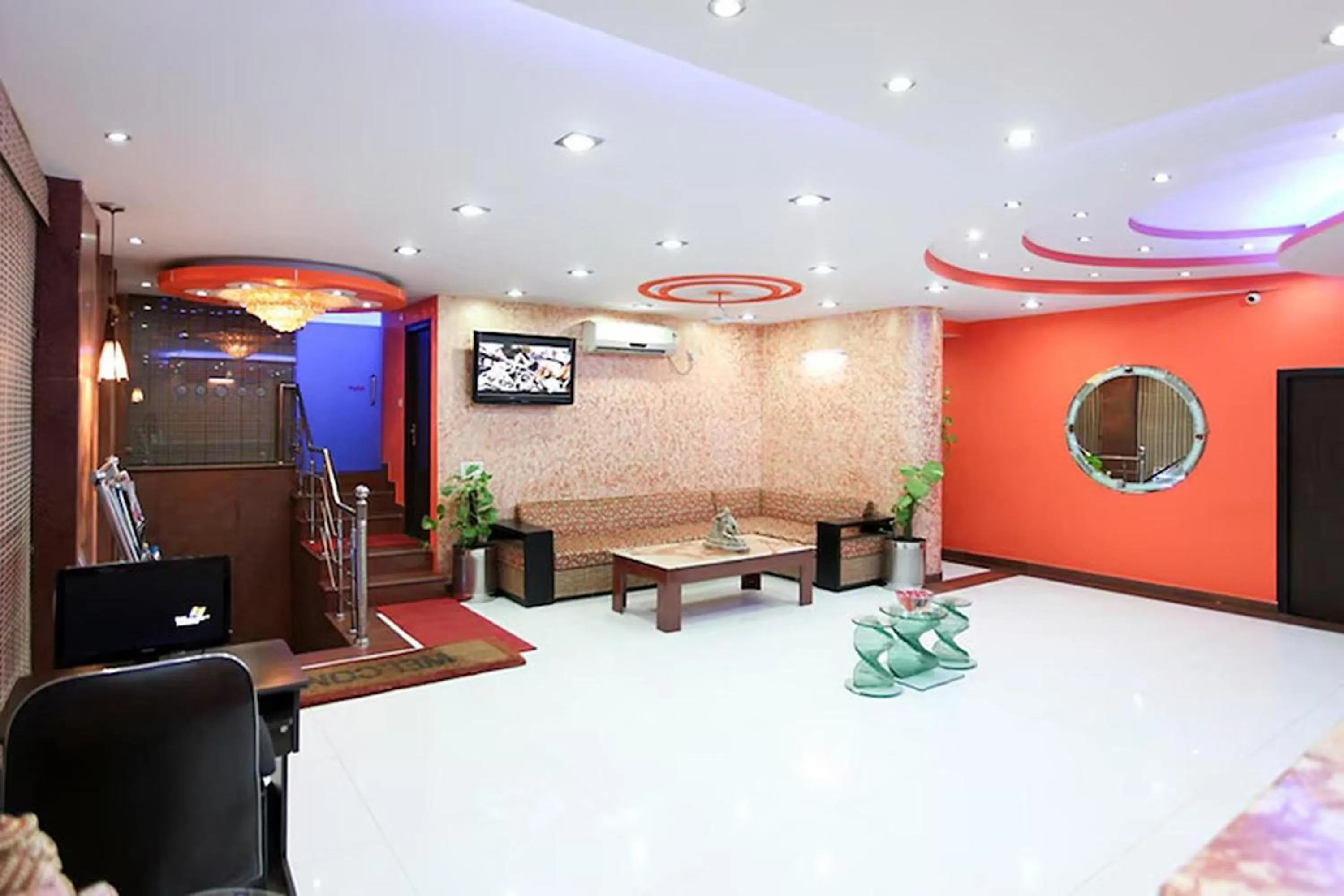 Lobby or reception in Hotel RTS Plaza Near IGI Airport