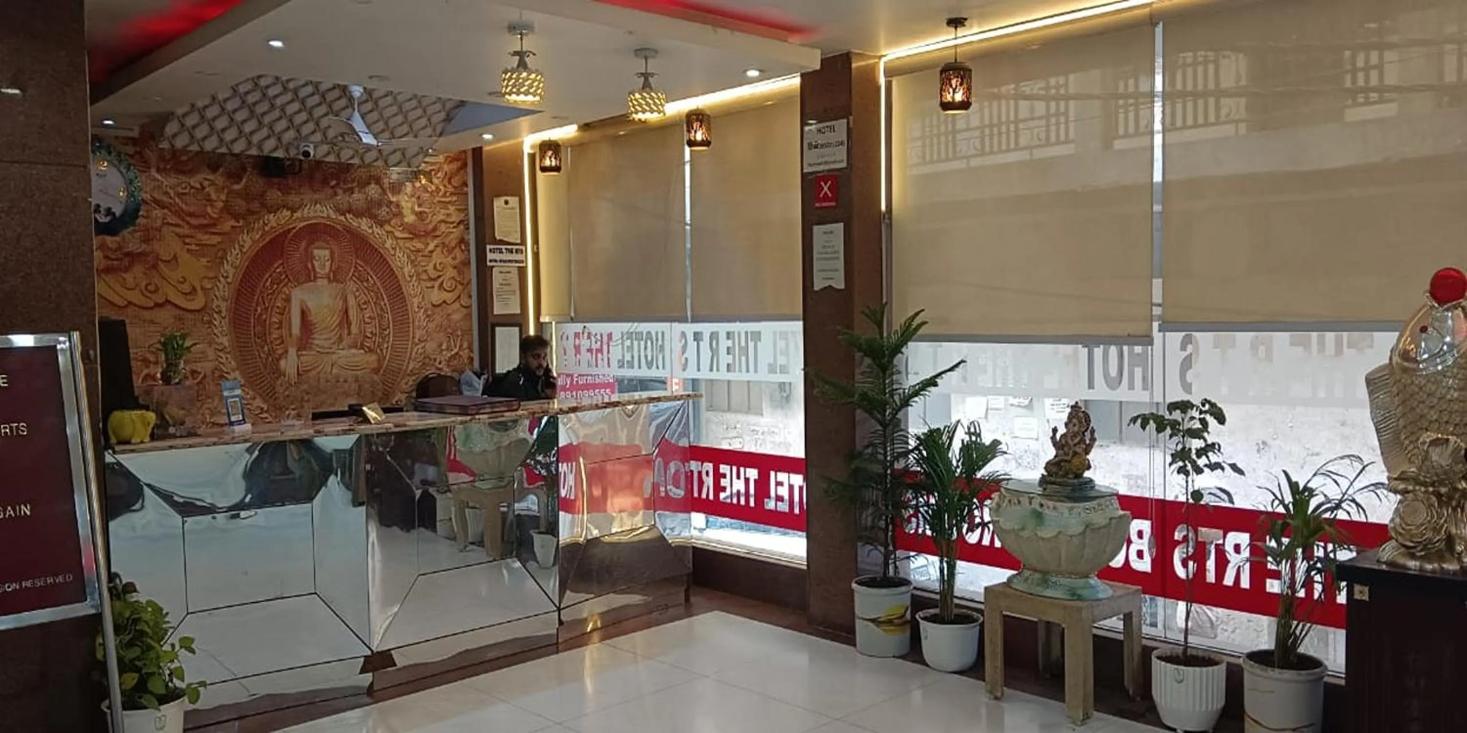 Lobby or reception in Hotel RTS Plaza Near IGI Airport