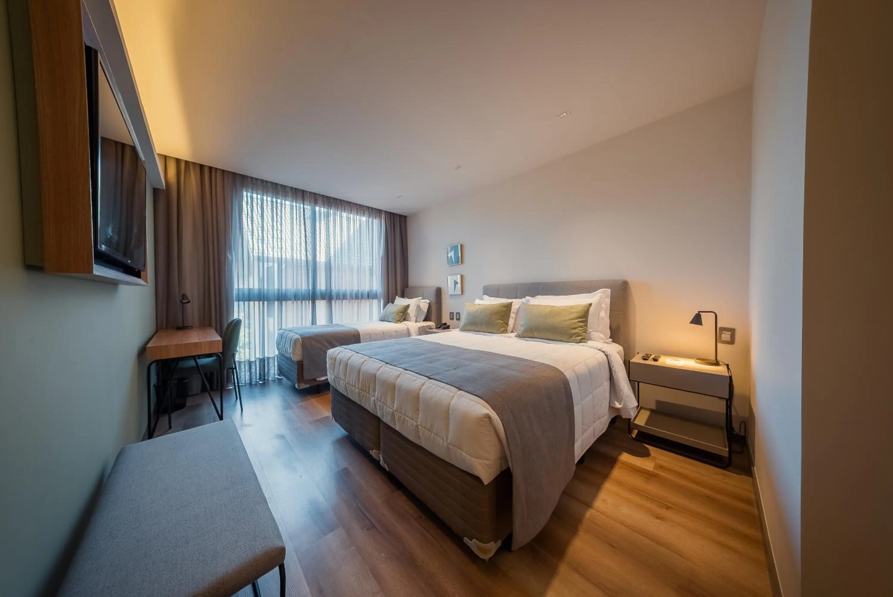 View (from property/room), Bed in Laghetto Stilo Garden