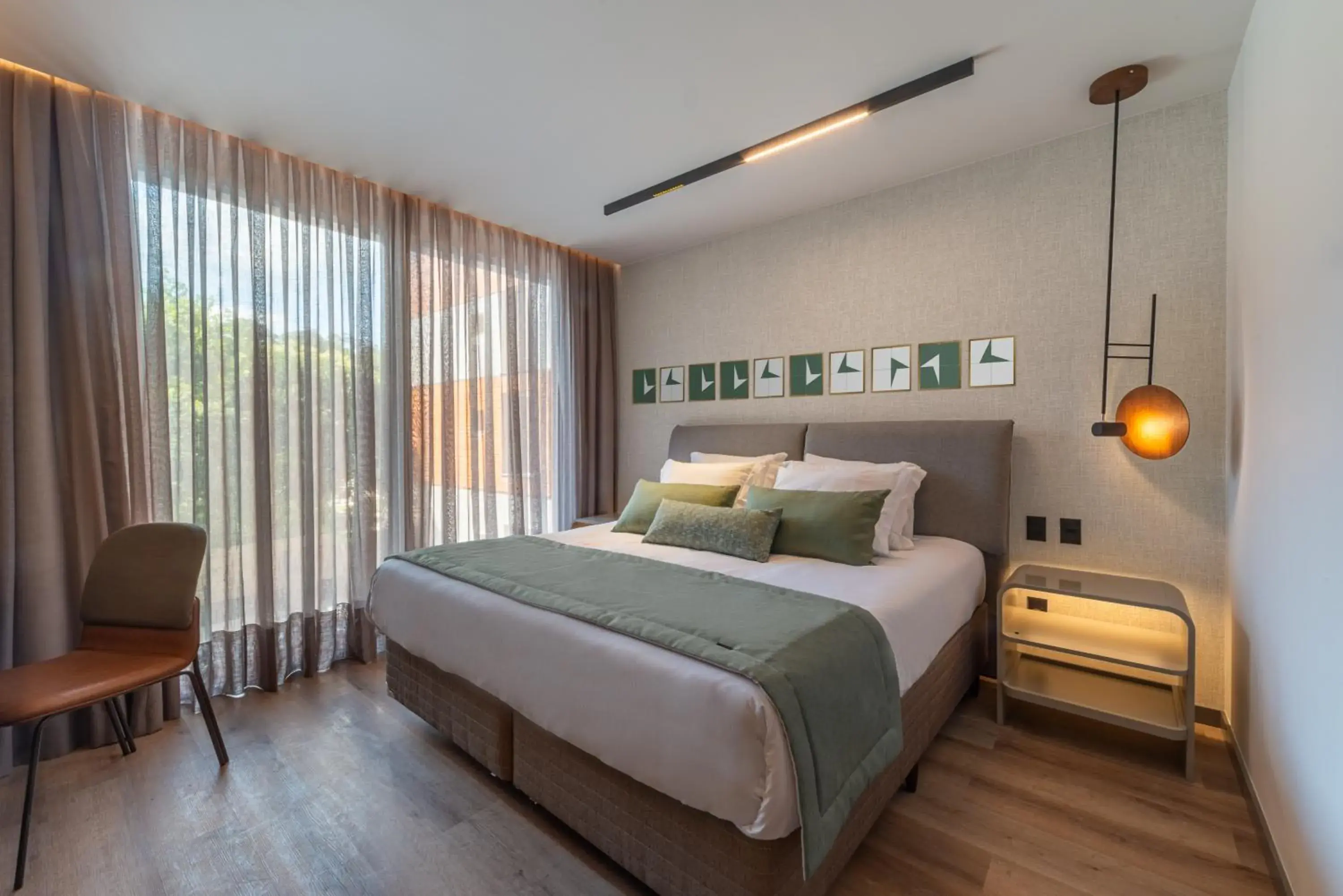 Bedroom, Bed in Laghetto Stilo Garden Bedroom, Bed in Laghetto Stilo Garden