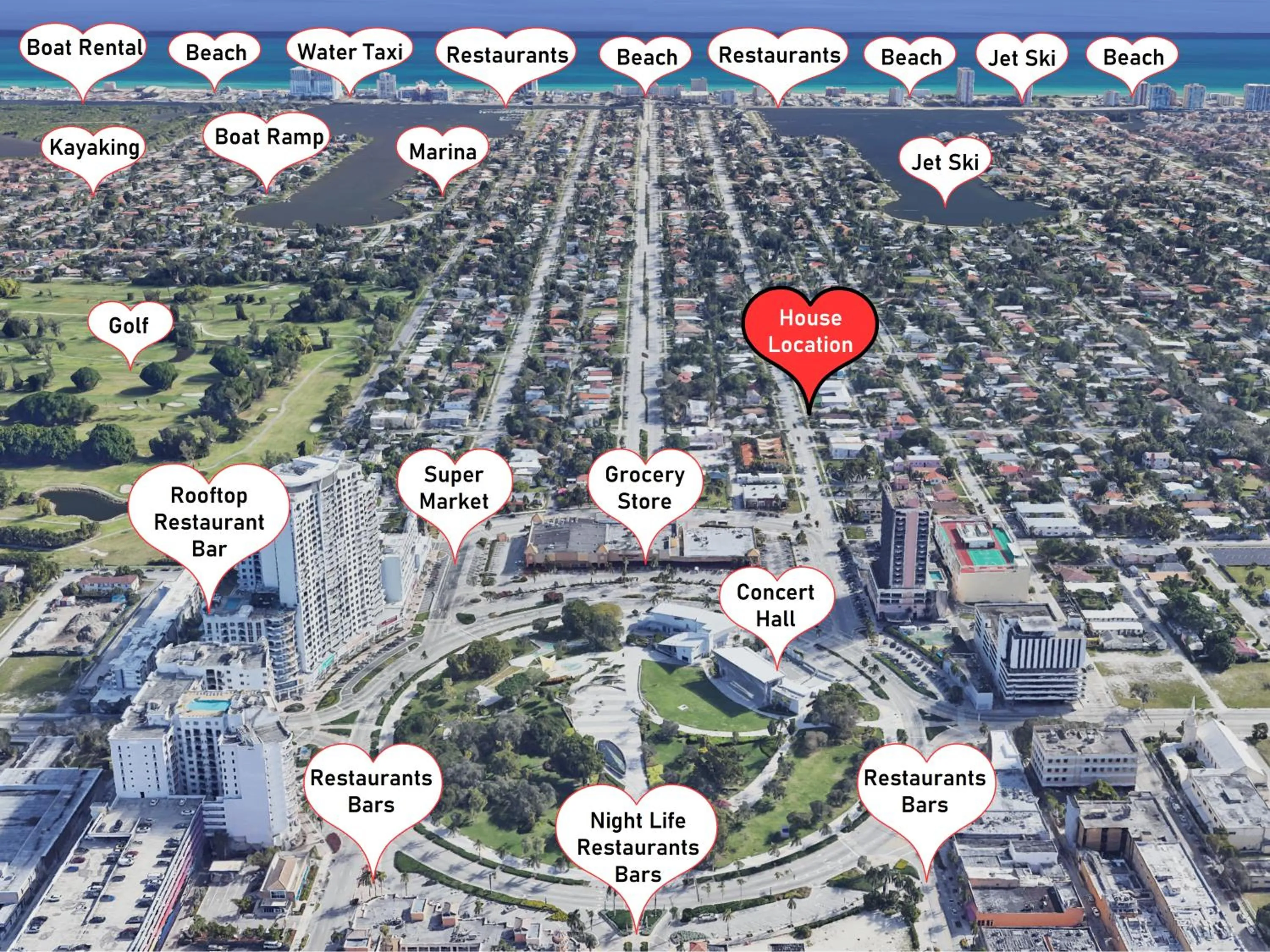 Restaurant/places to eat in Large 4BR, 4BA House Beach, Entertainment, Nightlife