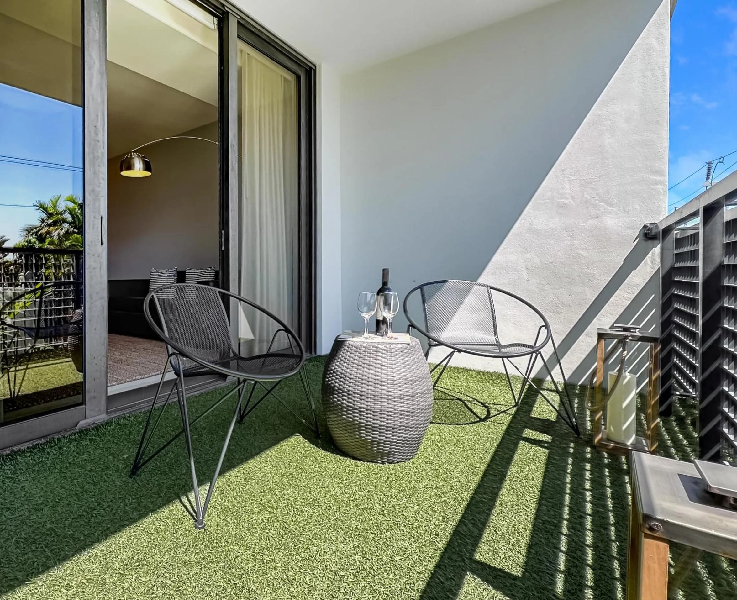 Patio in Bay Breeze Premium Apartments by Eskape Collection