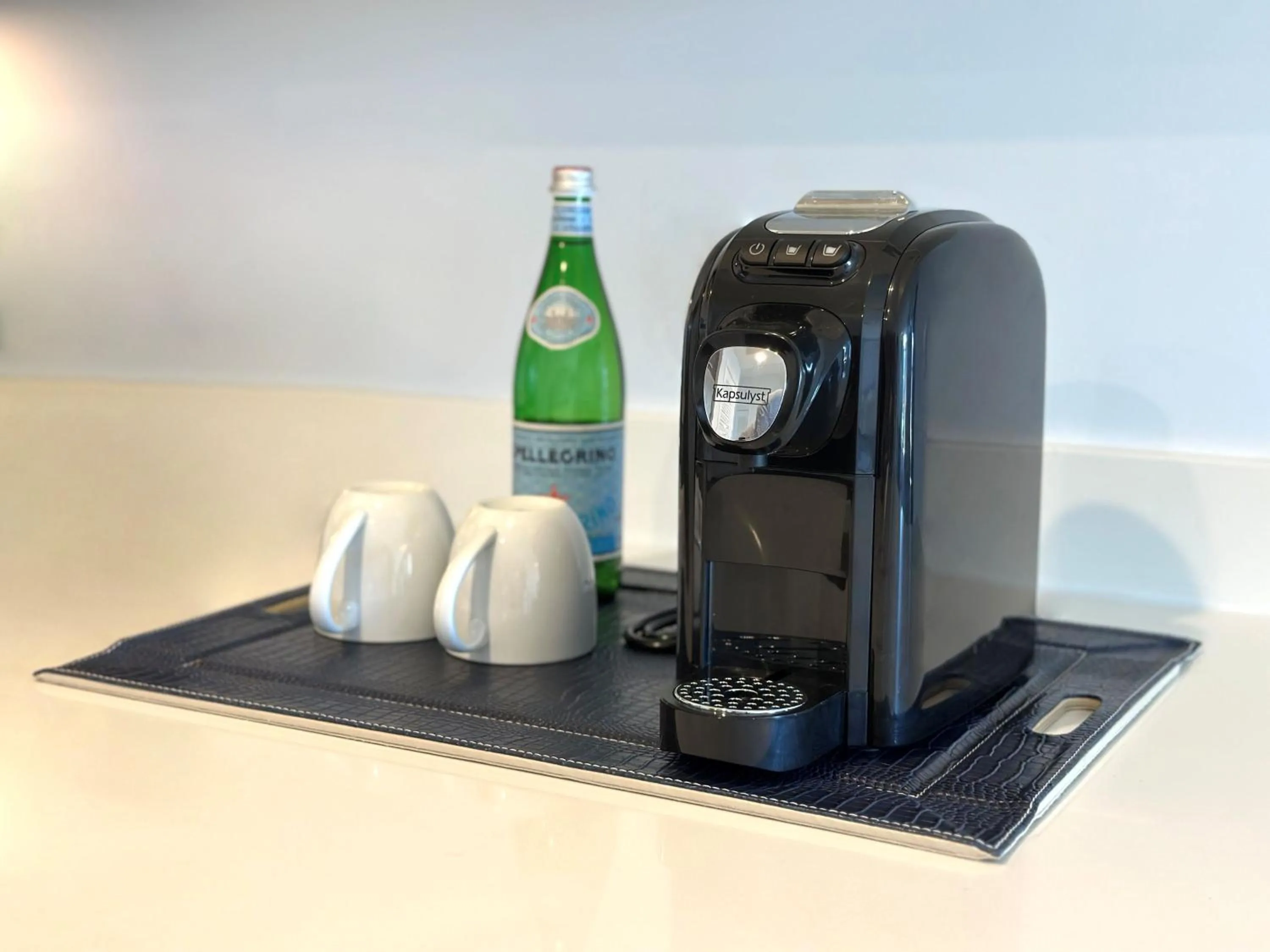 Coffee/tea facilities in Bay Breeze Premium Apartments by Eskape Collection