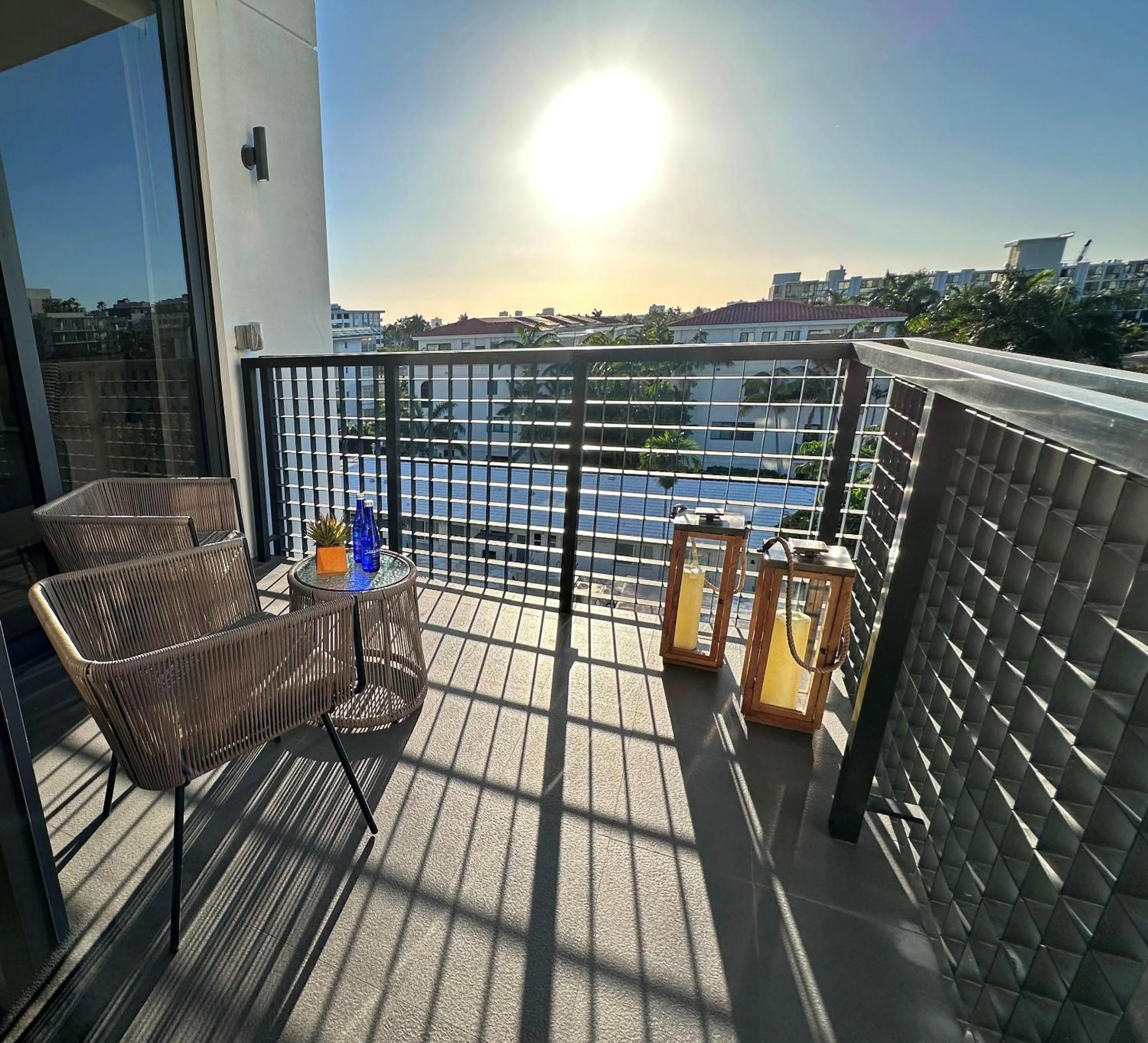 Balcony/Terrace in Bay Breeze Premium Apartments by Eskape Collection