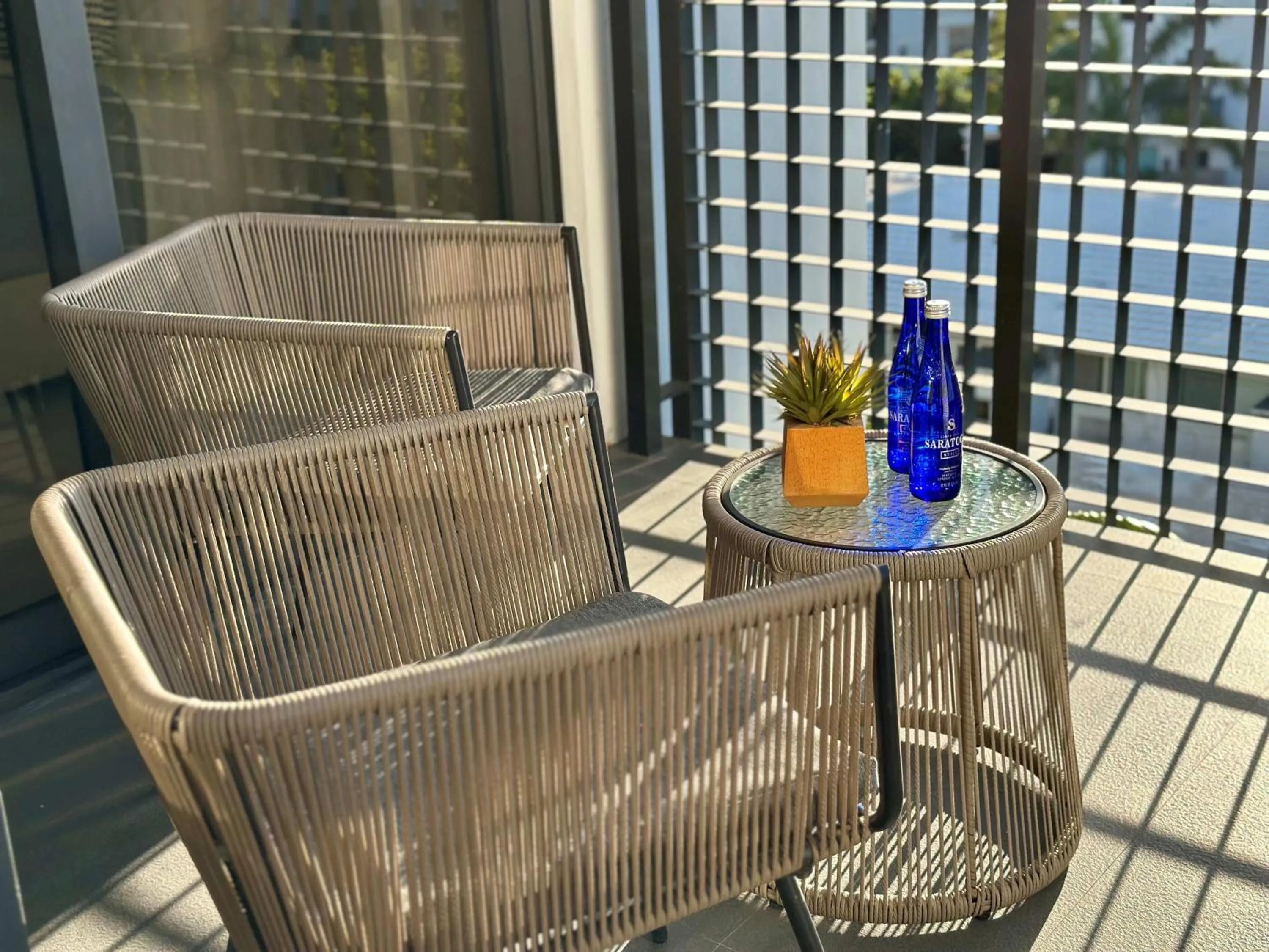 Balcony/Terrace in Bay Breeze Premium Apartments by Eskape Collection