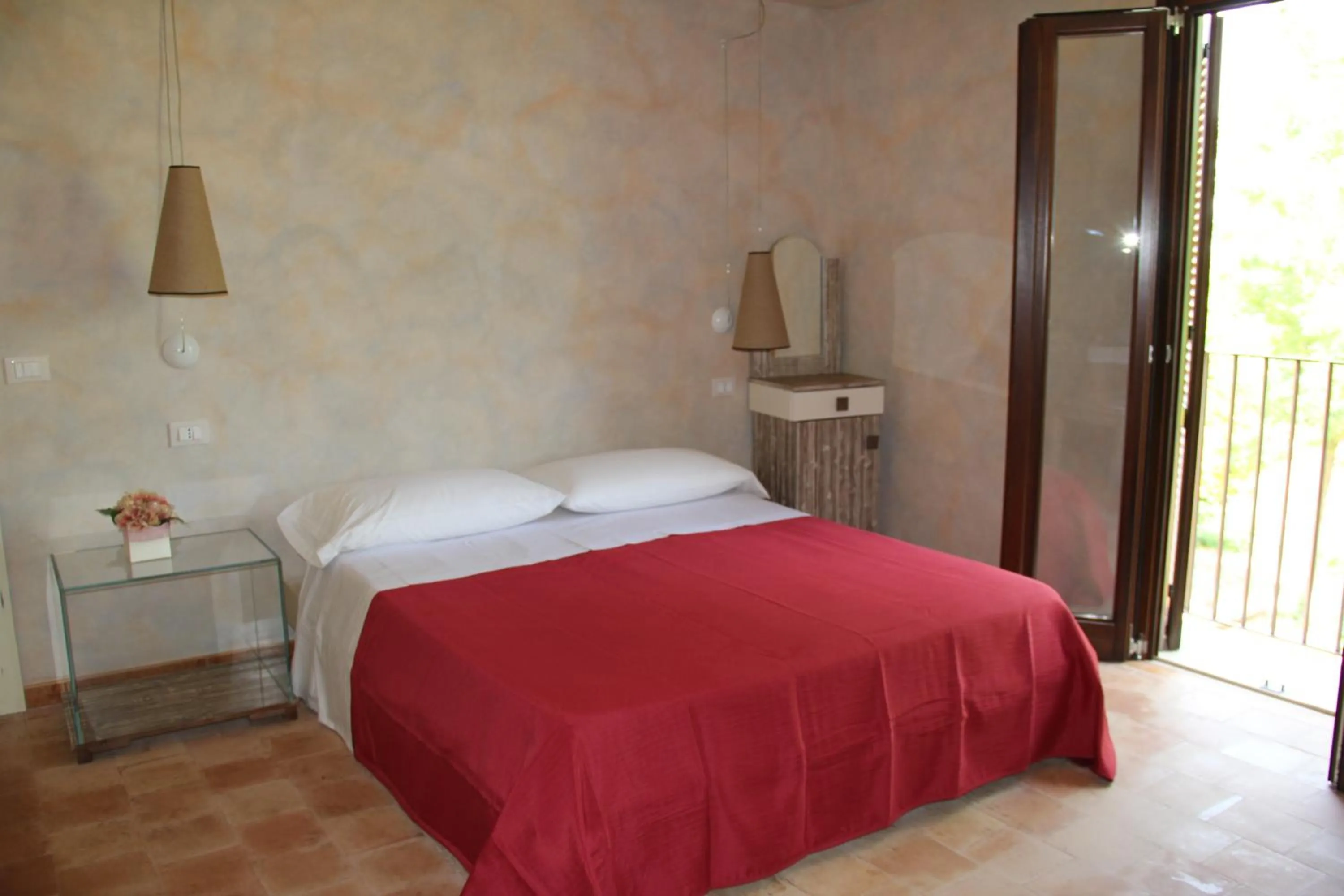 Bed in Tenuta Conte Ruggero