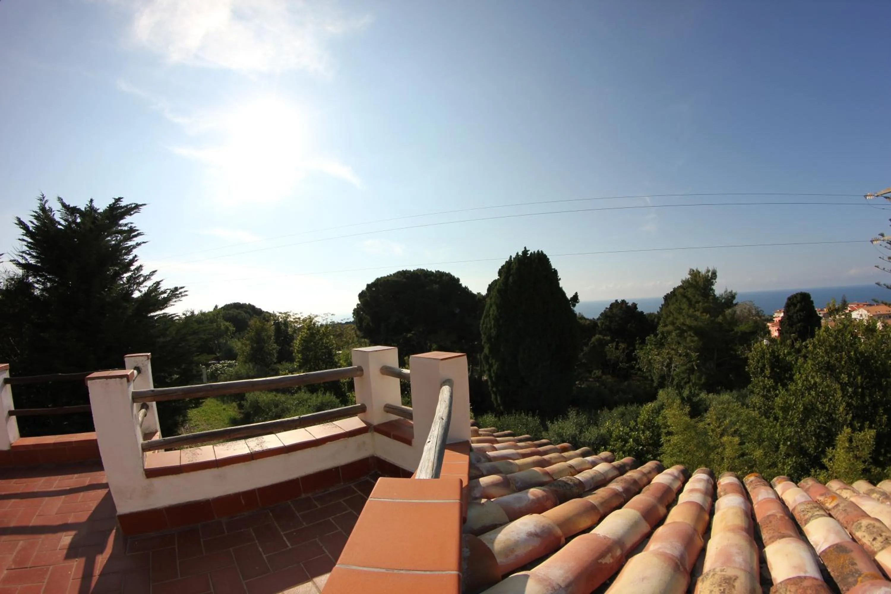 Balcony/Terrace in Tenuta Conte Ruggero