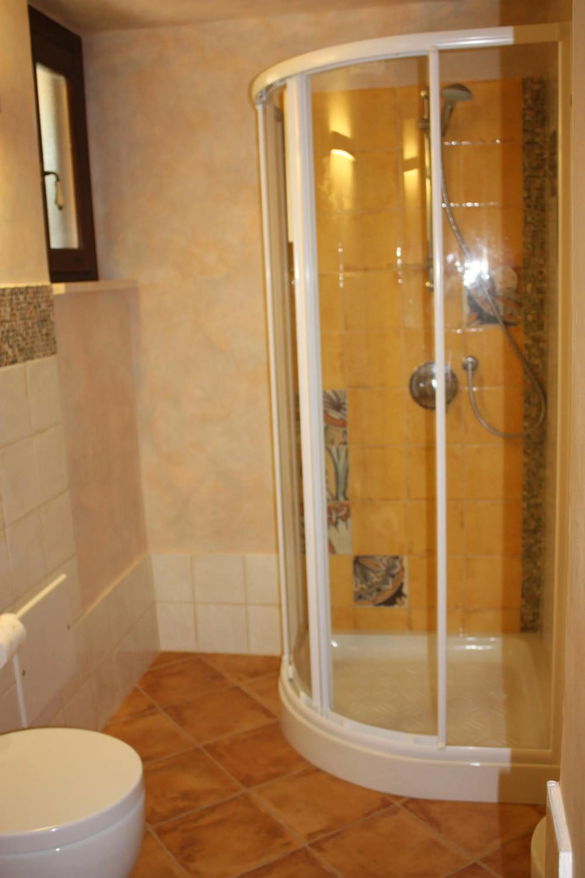 Shower in Tenuta Conte Ruggero
