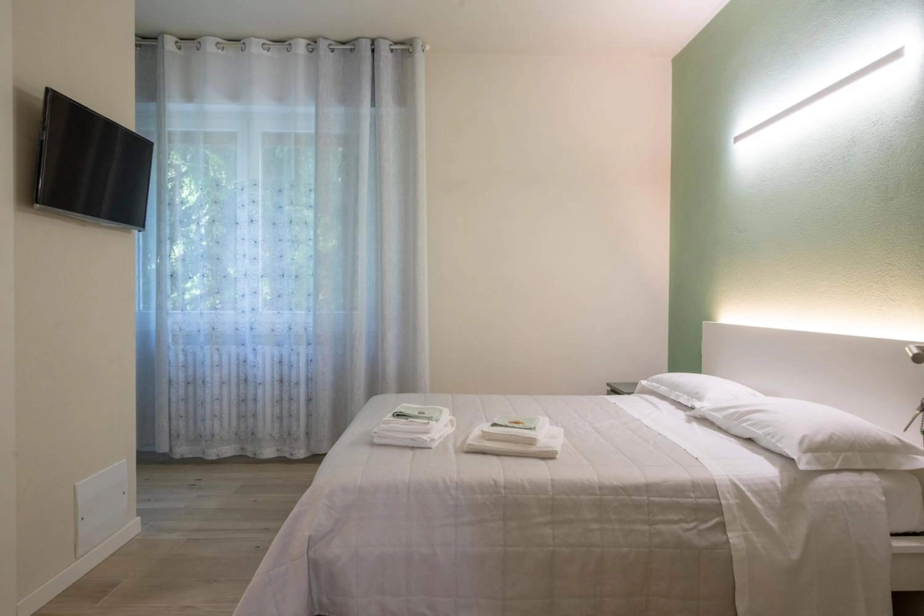 Bedroom, Bed in B&B Al Parco