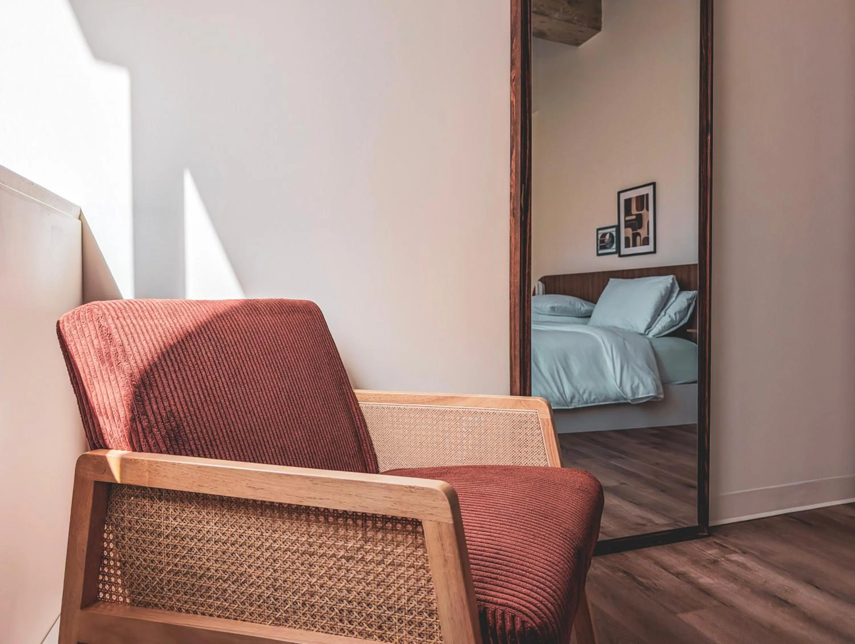 Bedroom in Terminus Hôtel