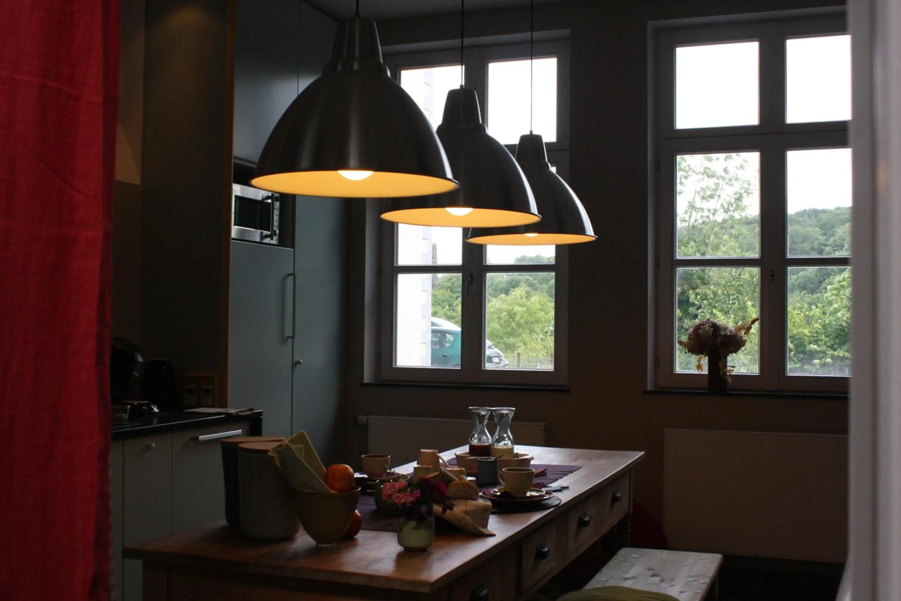 Kitchen or kitchenette in B&B Les Dépendances
