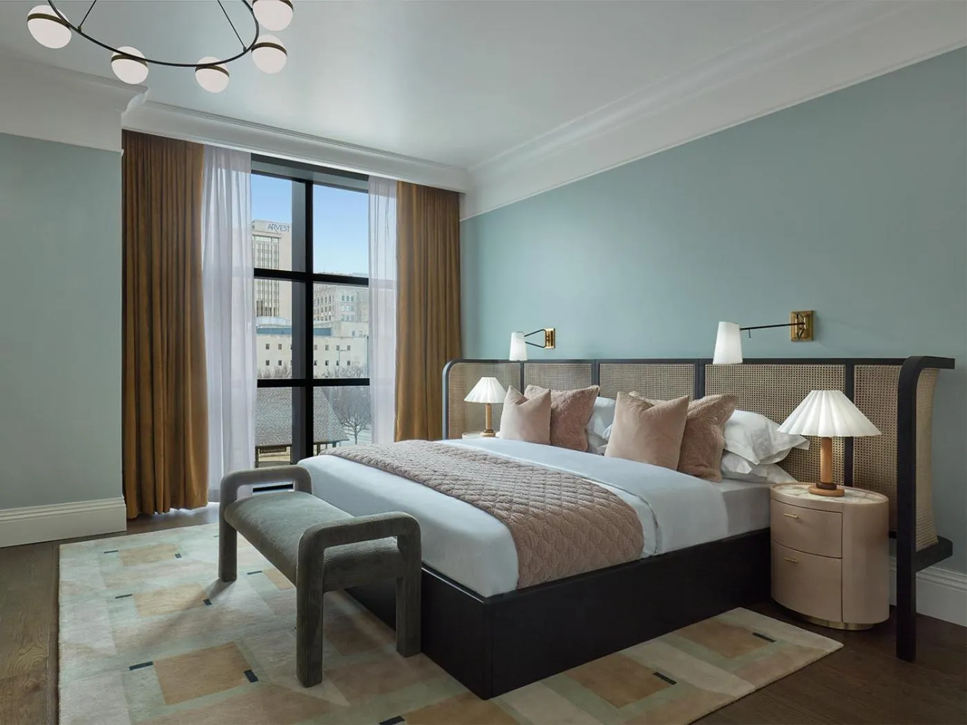 Bed in Citizen House Hotel