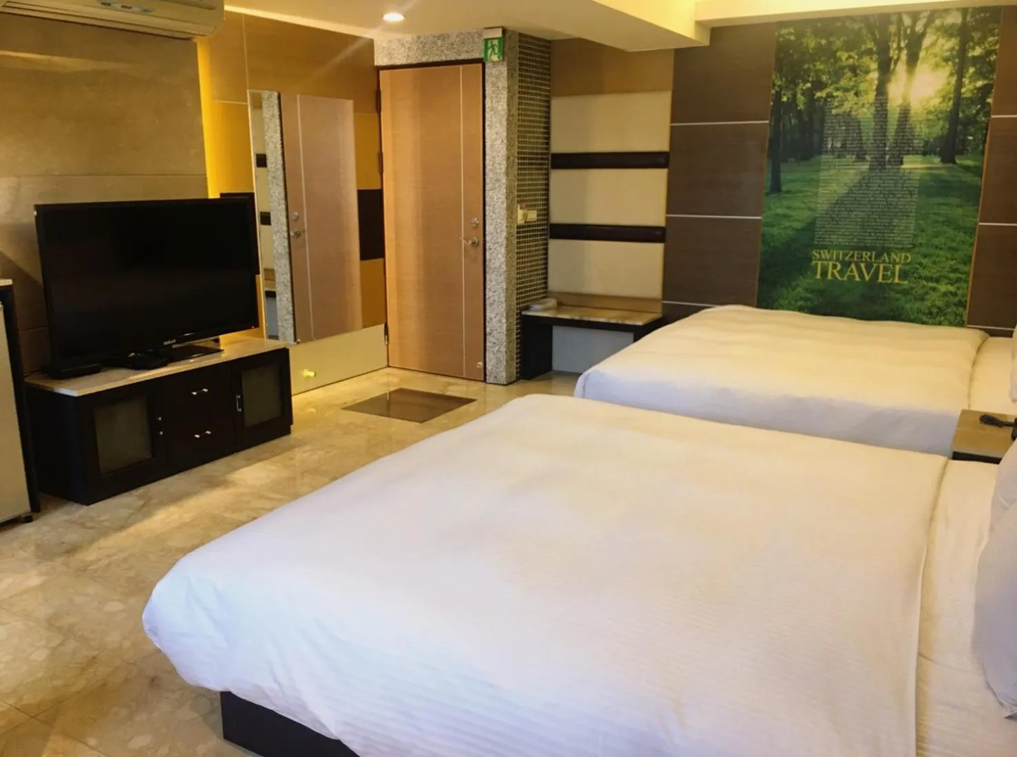 Bed in Michelle hotel