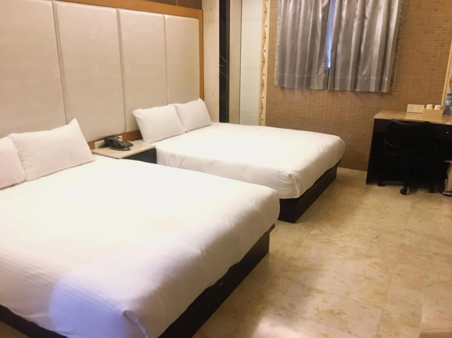 Bed in Michelle hotel