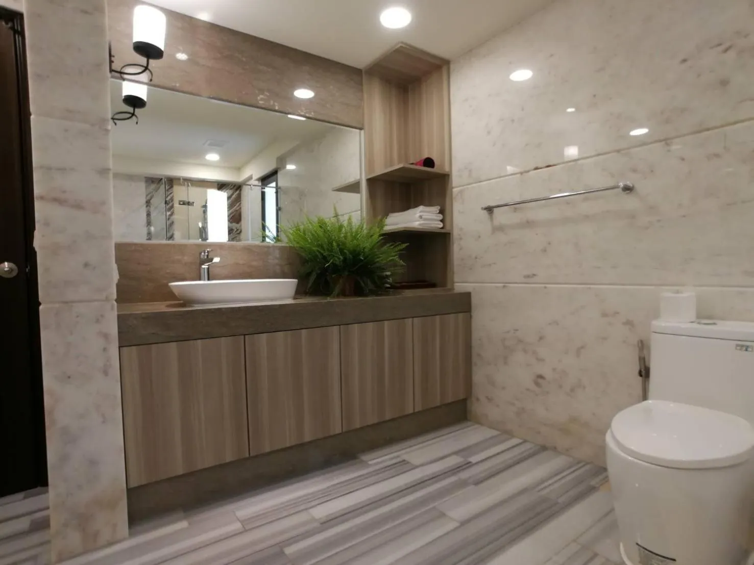 Bathroom in Michelle hotel