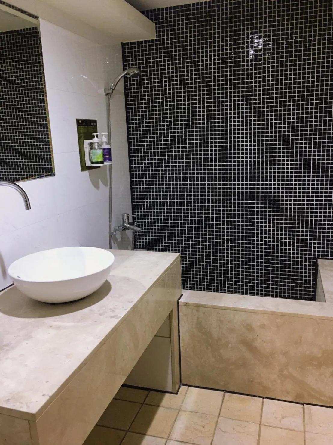 Bathroom in Michelle hotel