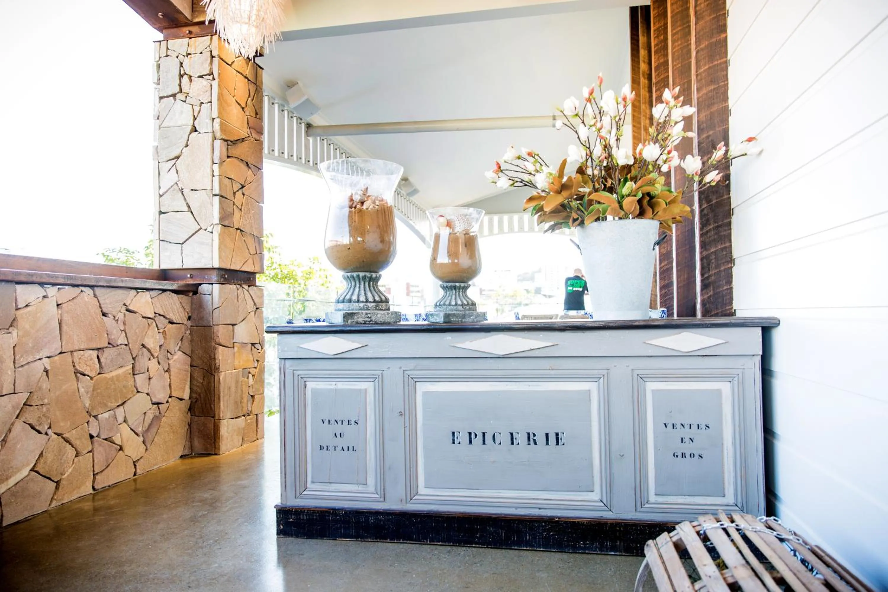 Decorative detail in Rambutan Resort