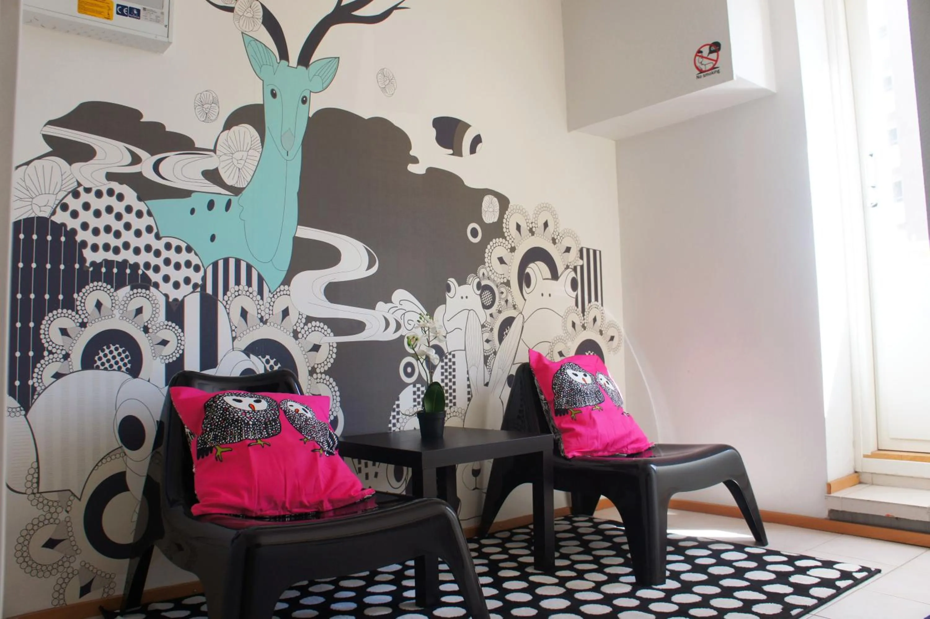 Decorative detail in SweetDream Guesthouse