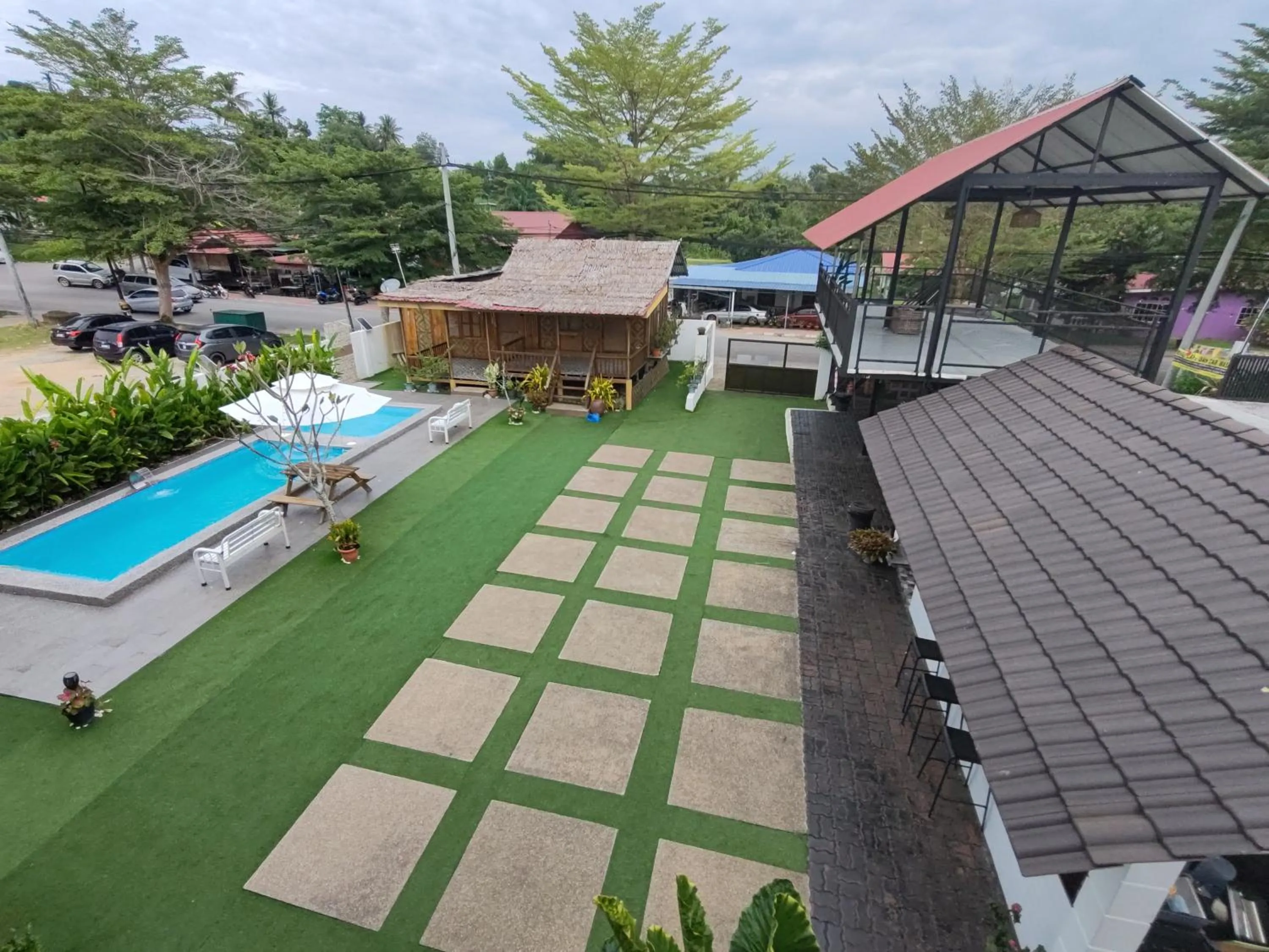 Swimming pool in Aeden Villa Roomstay & Homestay