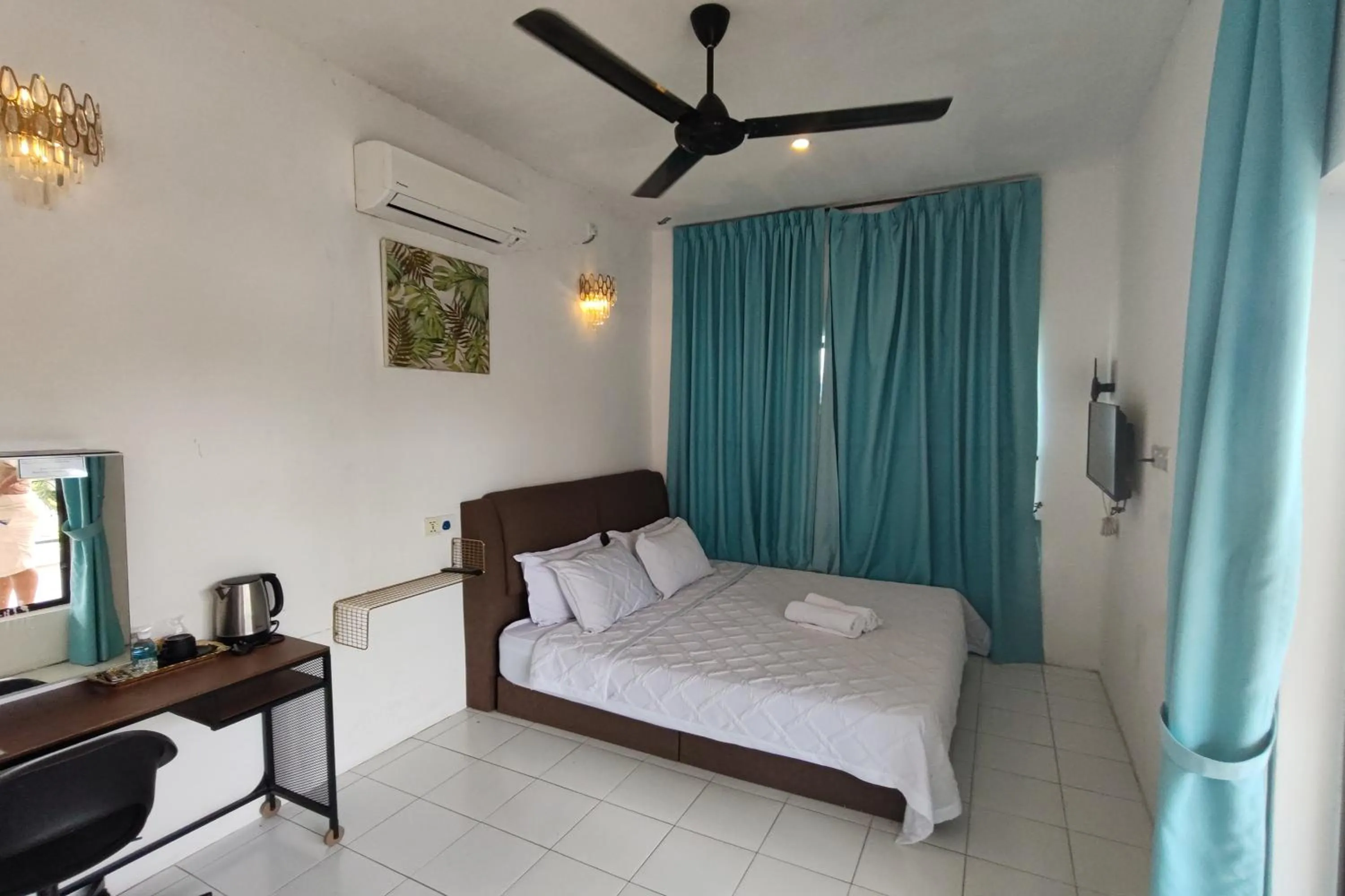 Bed in Aeden Villa Roomstay & Homestay