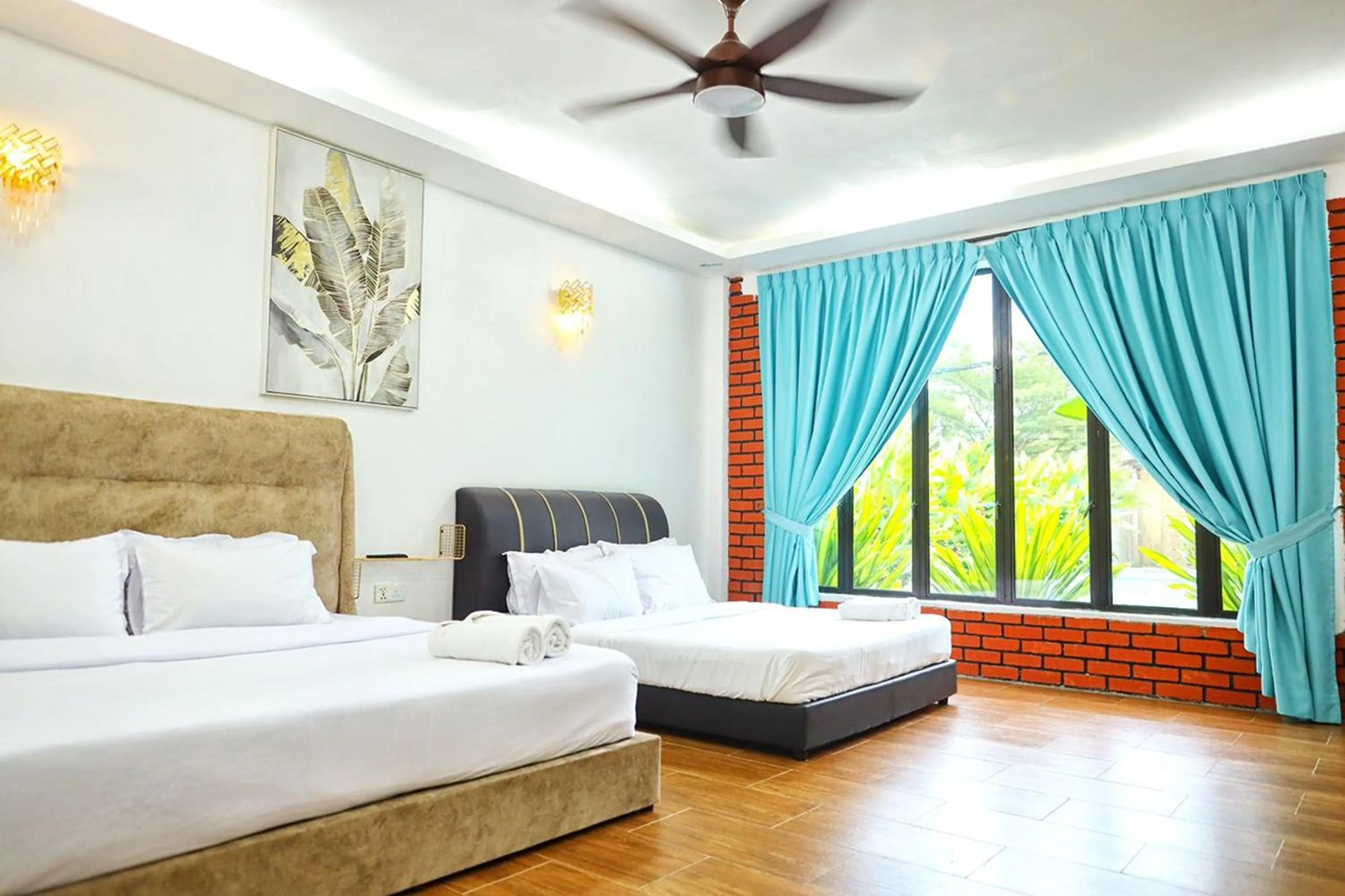 Bed in Aeden Villa Roomstay & Homestay