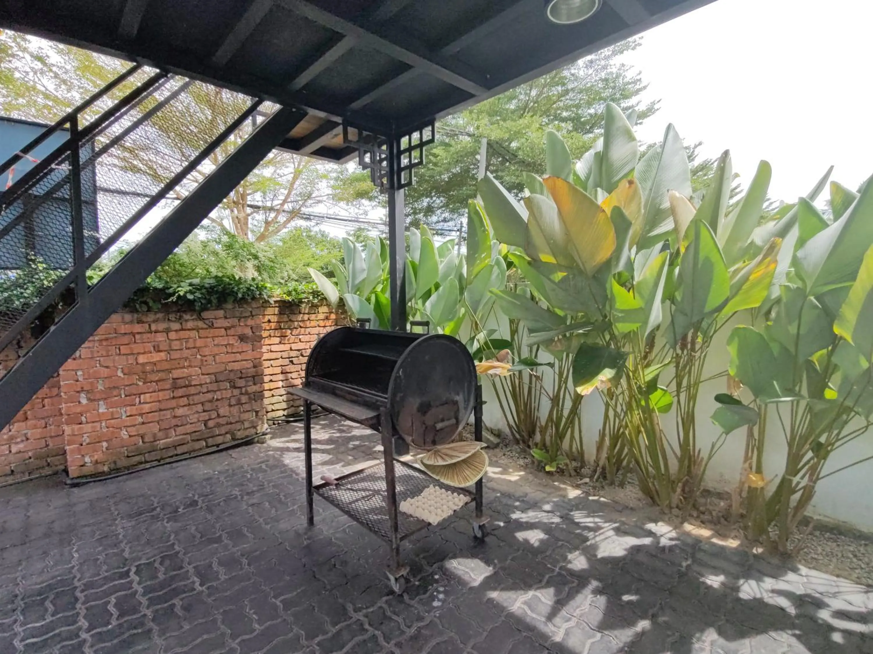 BBQ facilities in Aeden Villa Roomstay & Homestay